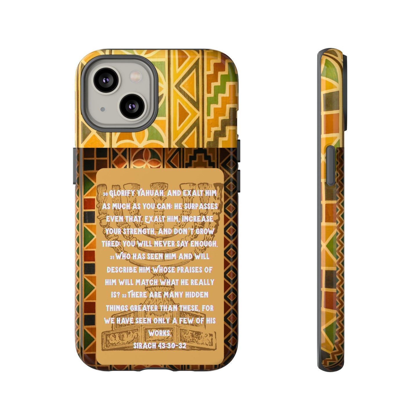 Exalt Yahuah - Sirach Phone Case - Tough Cases  - Apocryphal Collection