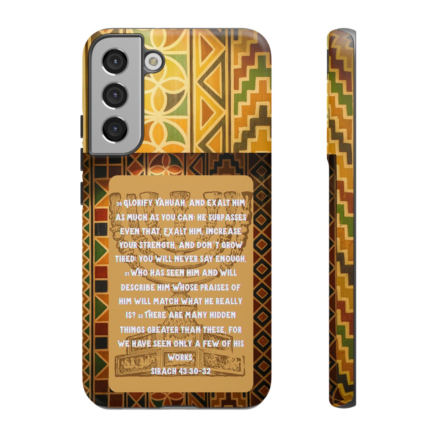 Exalt Yahuah - Sirach Phone Case - Tough Cases  - Apocryphal Collection
