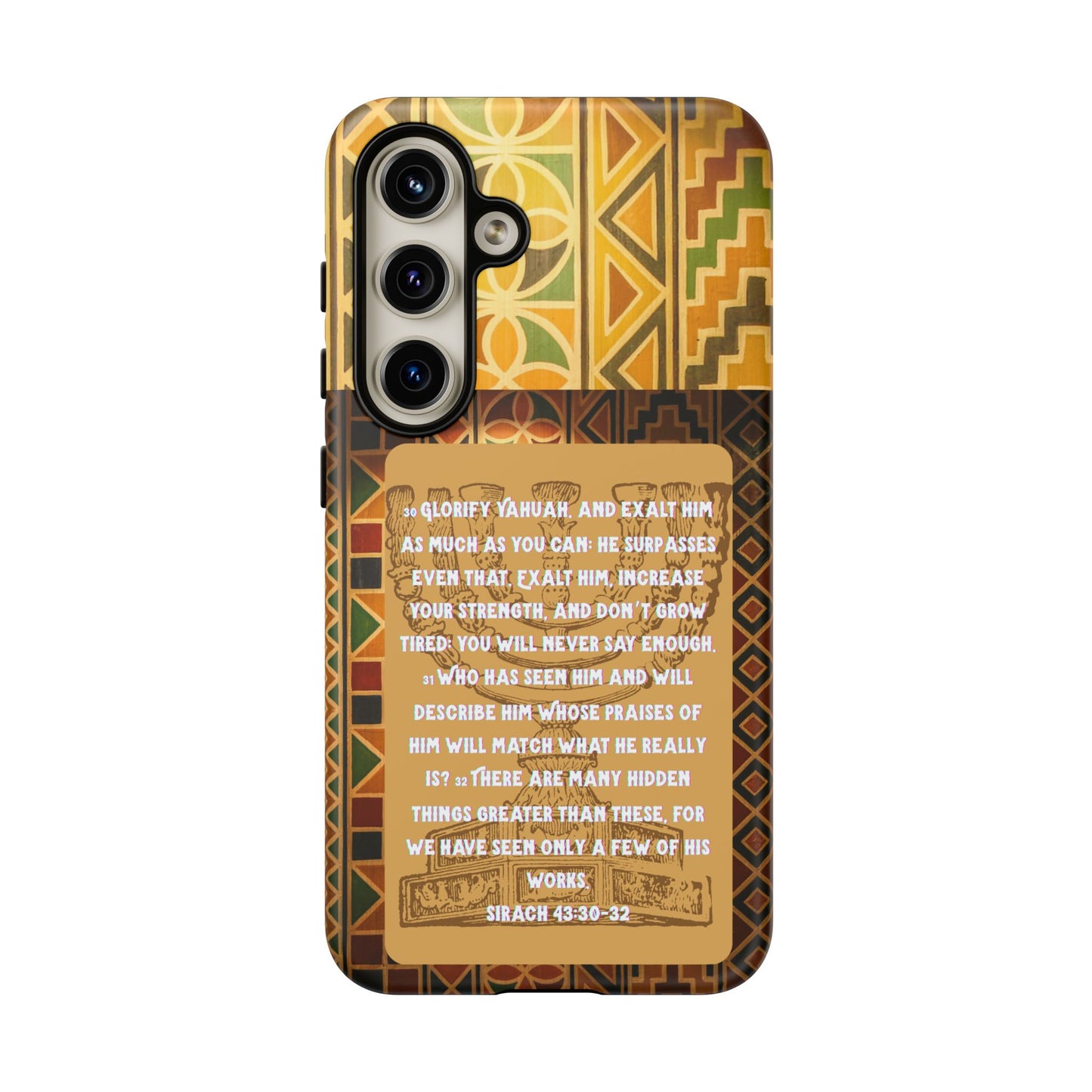 Exalt Yahuah - Sirach Phone Case - Tough Cases  - Apocryphal Collection