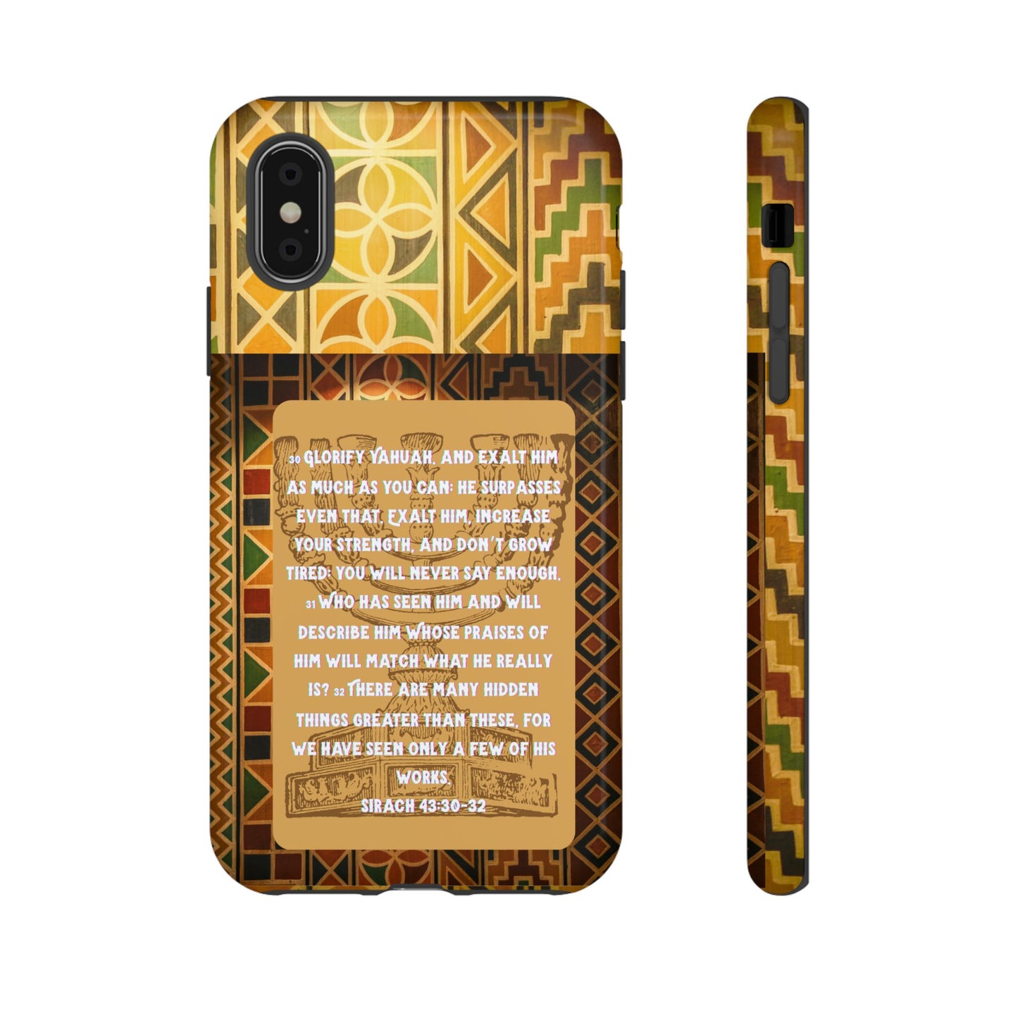 Exalt Yahuah - Sirach Phone Case - Tough Cases  - Apocryphal Collection