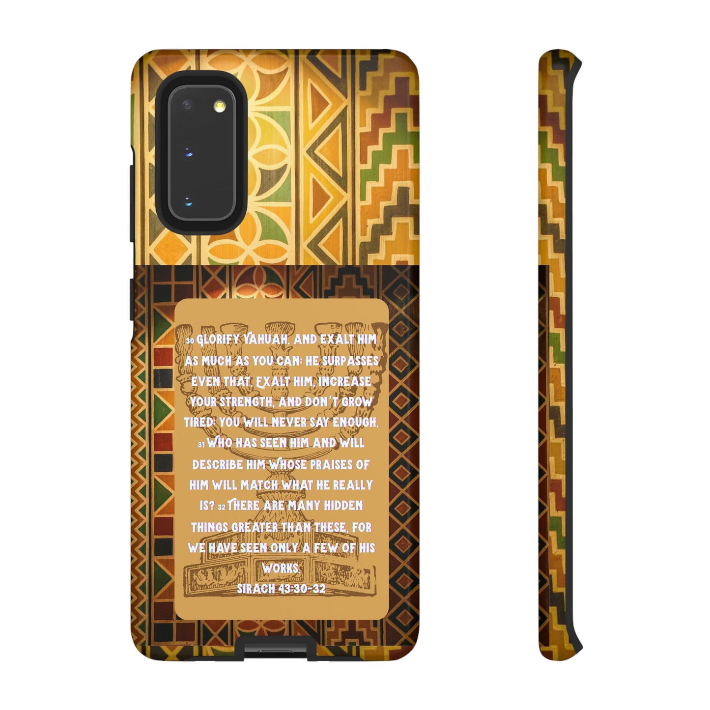 Exalt Yahuah - Sirach Phone Case - Tough Cases  - Apocryphal Collection