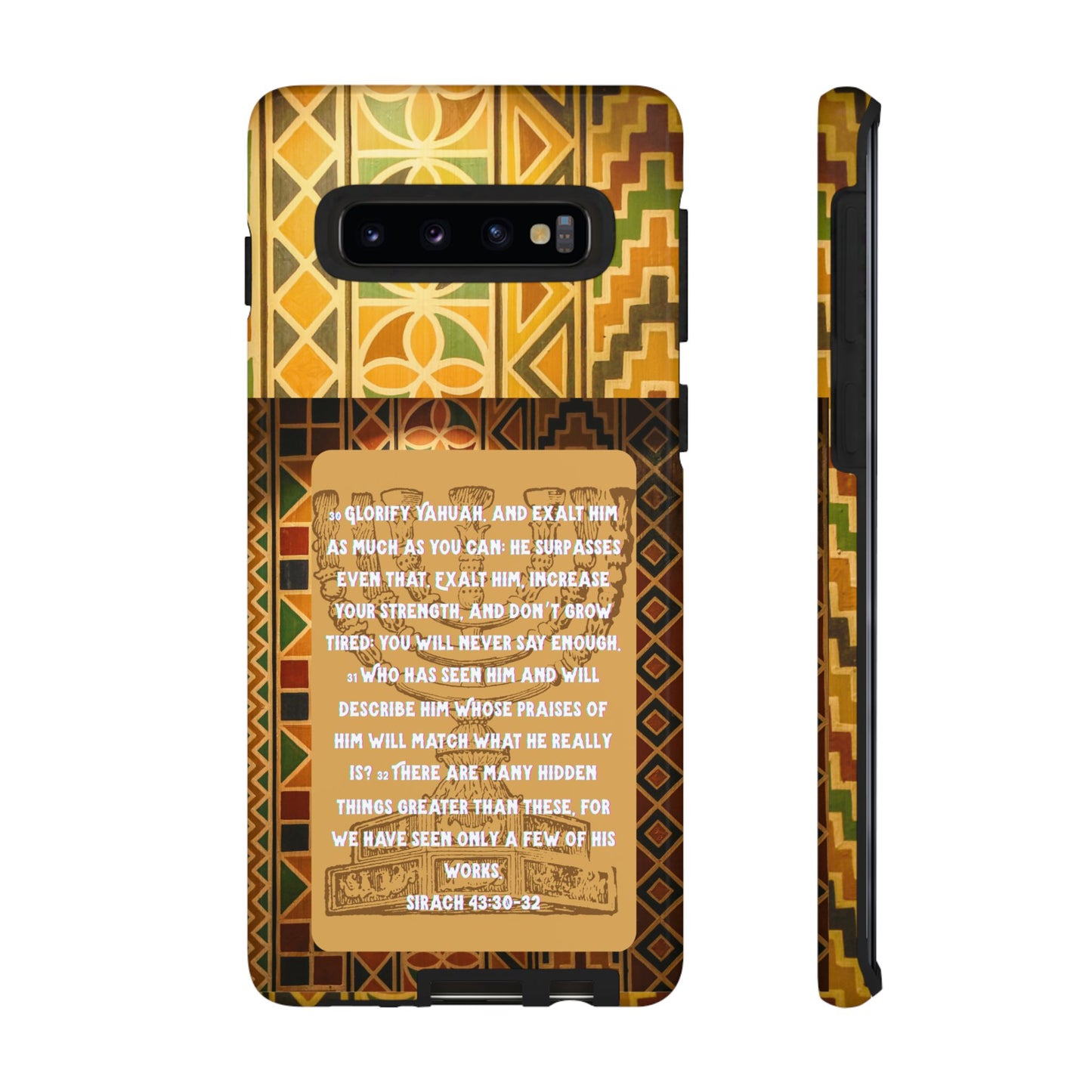 Exalt Yahuah - Sirach Phone Case - Tough Cases  - Apocryphal Collection