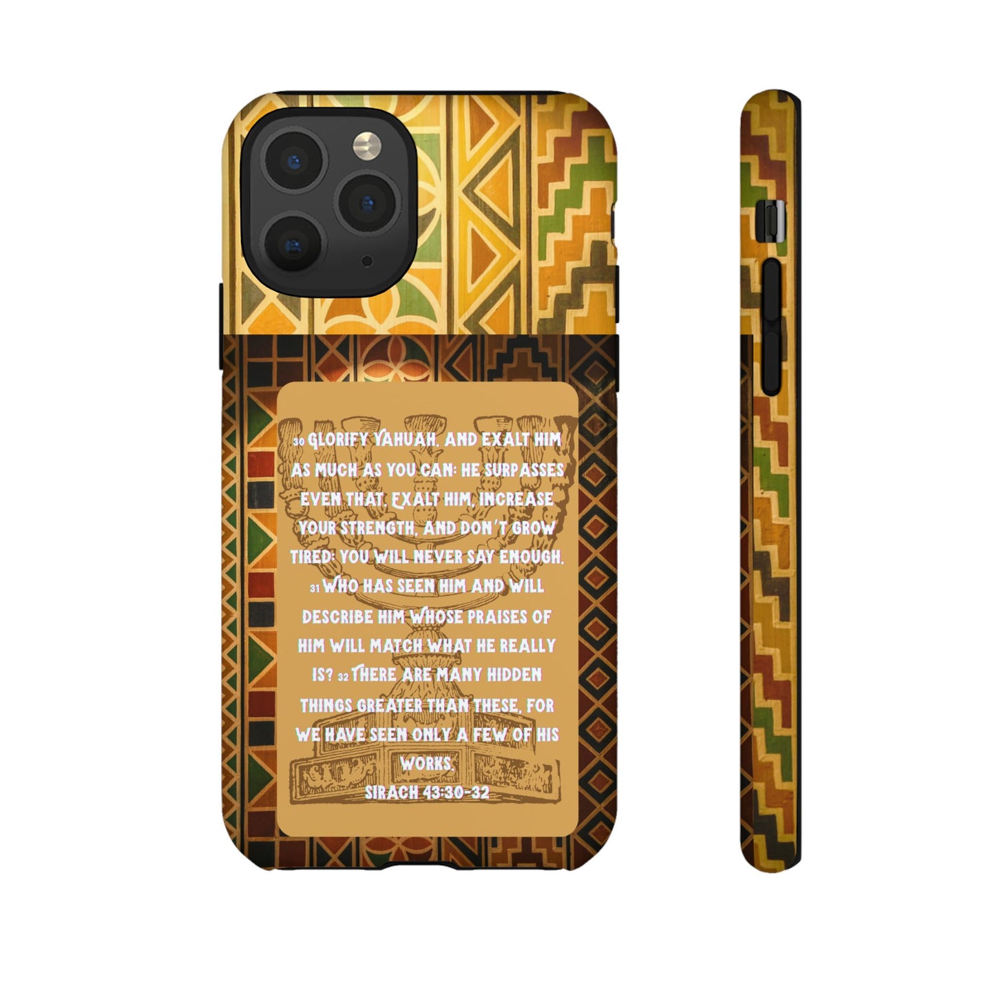 Exalt Yahuah - Sirach Phone Case - Tough Cases  - Apocryphal Collection