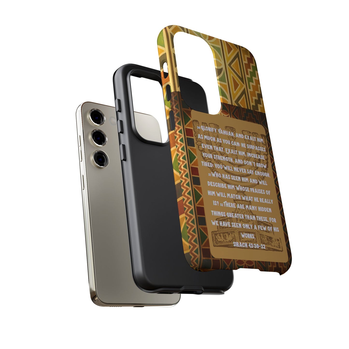 Exalt Yahuah - Sirach Phone Case - Tough Cases  - Apocryphal Collection