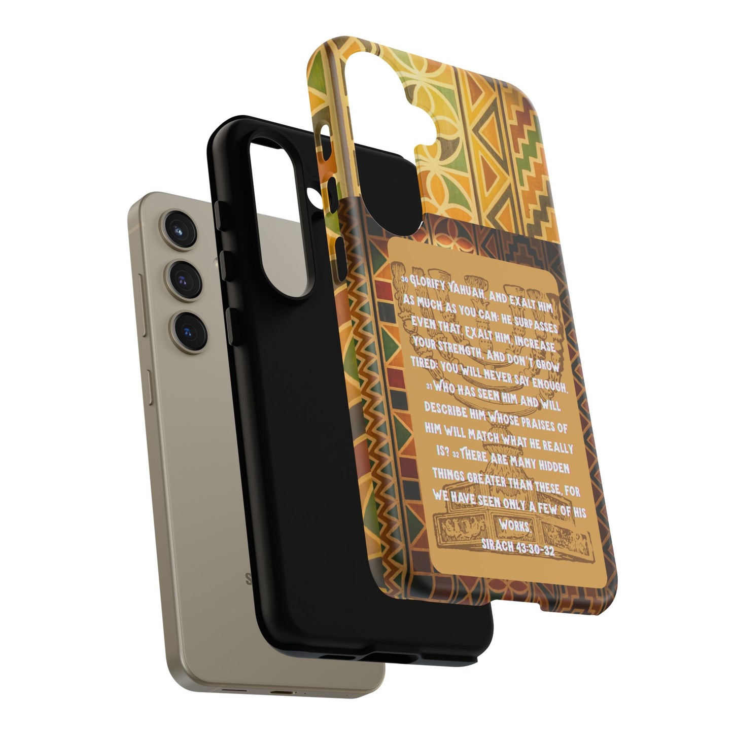 Exalt Yahuah - Sirach Phone Case - Tough Cases  - Apocryphal Collection