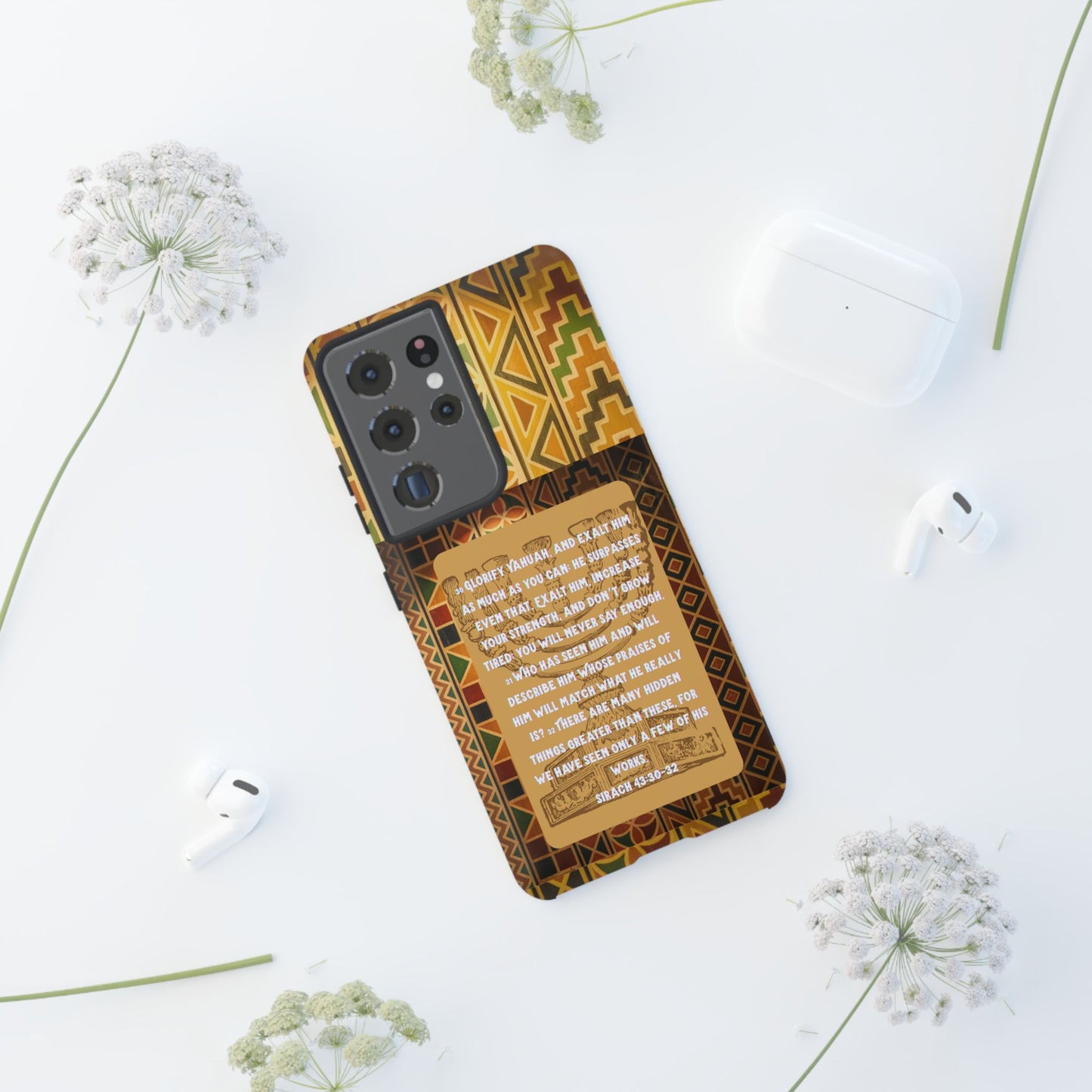 Exalt Yahuah - Sirach Phone Case - Tough Cases  - Apocryphal Collection