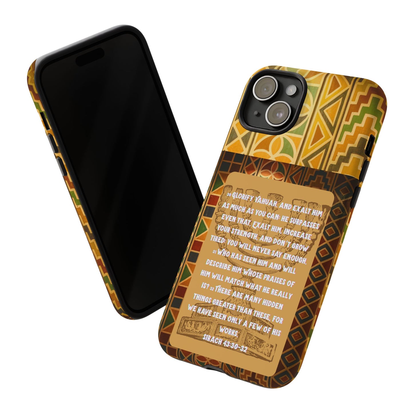 Exalt Yahuah - Sirach Phone Case - Tough Cases  - Apocryphal Collection