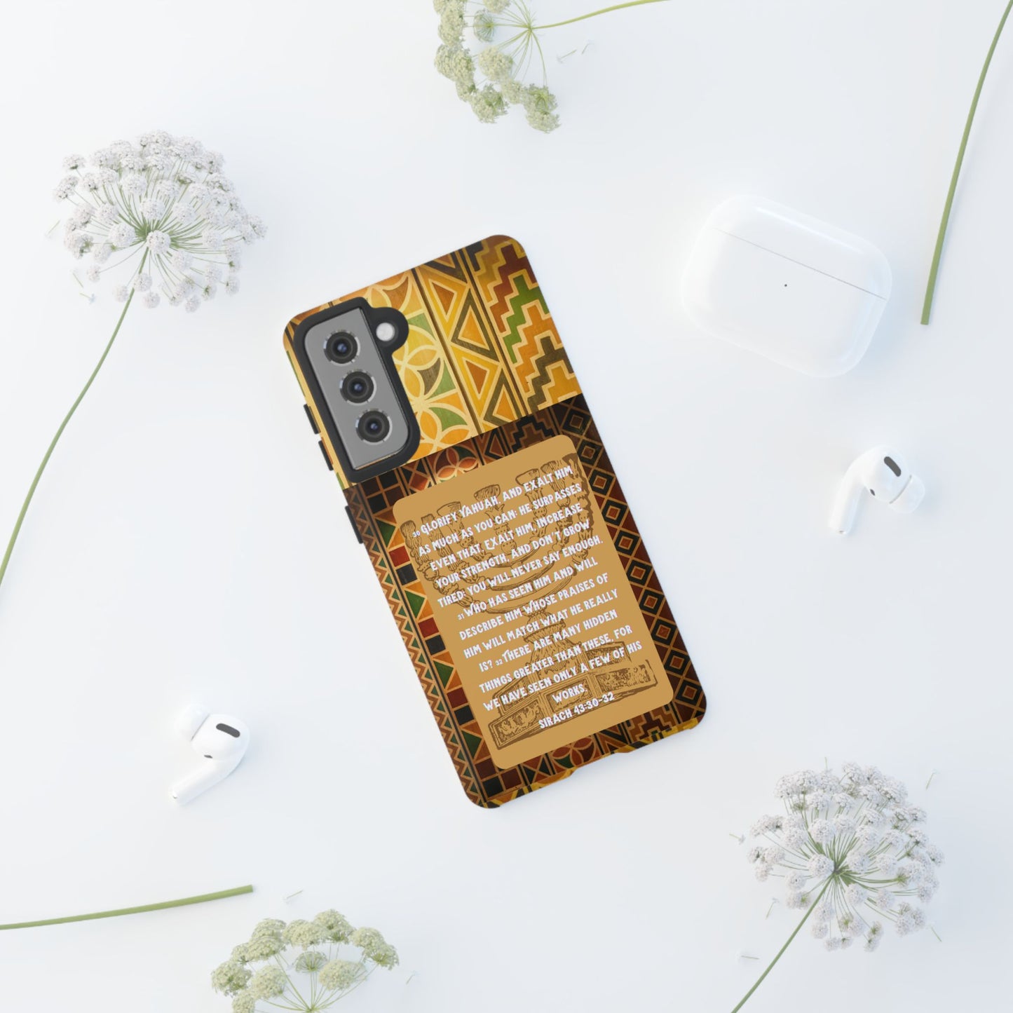 Exalt Yahuah - Sirach Phone Case - Tough Cases  - Apocryphal Collection