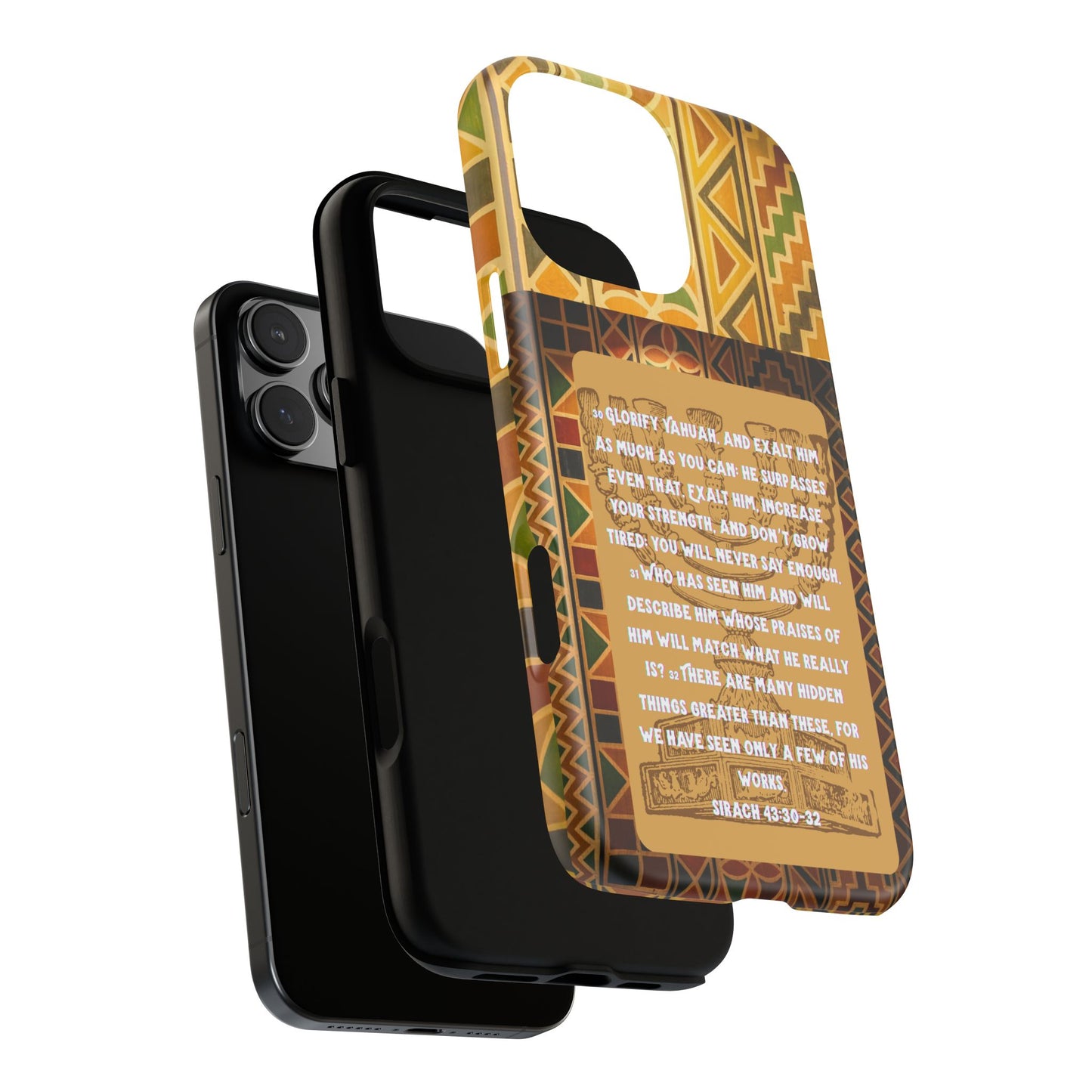Exalt Yahuah - Sirach Phone Case - Tough Cases  - Apocryphal Collection