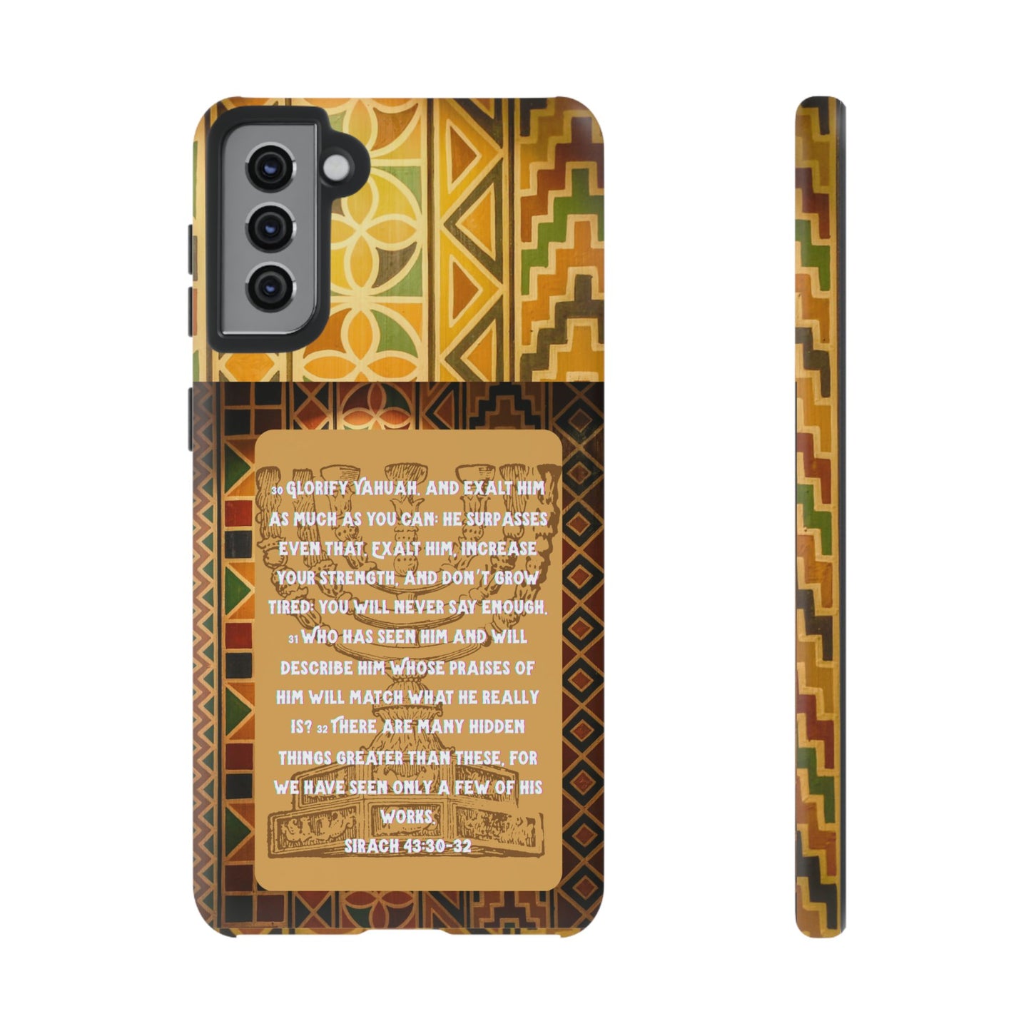 Exalt Yahuah - Sirach Phone Case - Tough Cases  - Apocryphal Collection