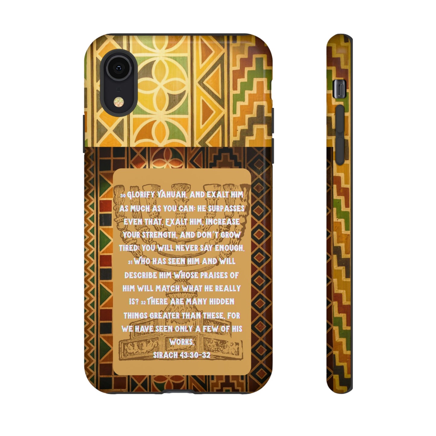 Exalt Yahuah - Sirach Phone Case - Tough Cases  - Apocryphal Collection