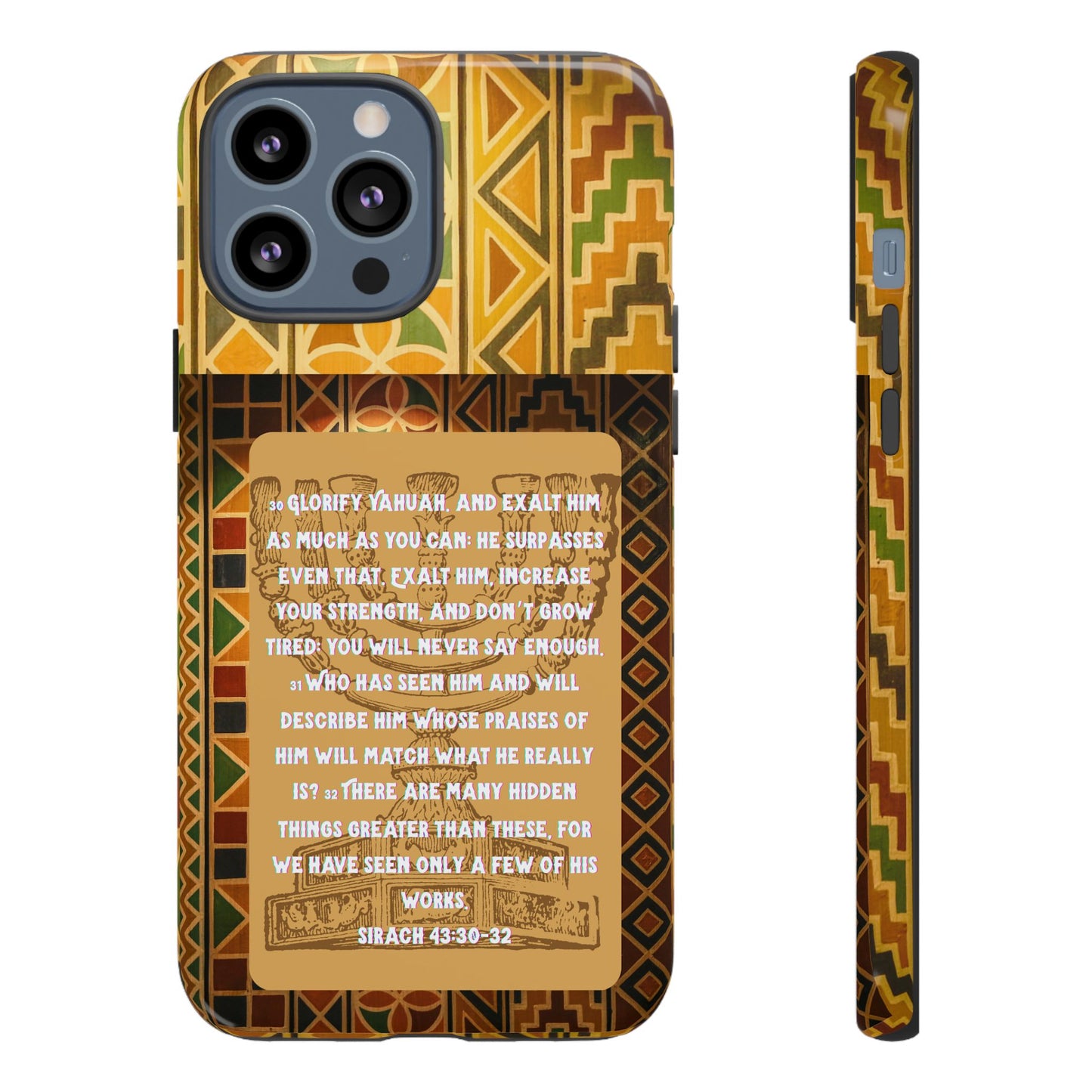 Exalt Yahuah - Sirach Phone Case - Tough Cases  - Apocryphal Collection