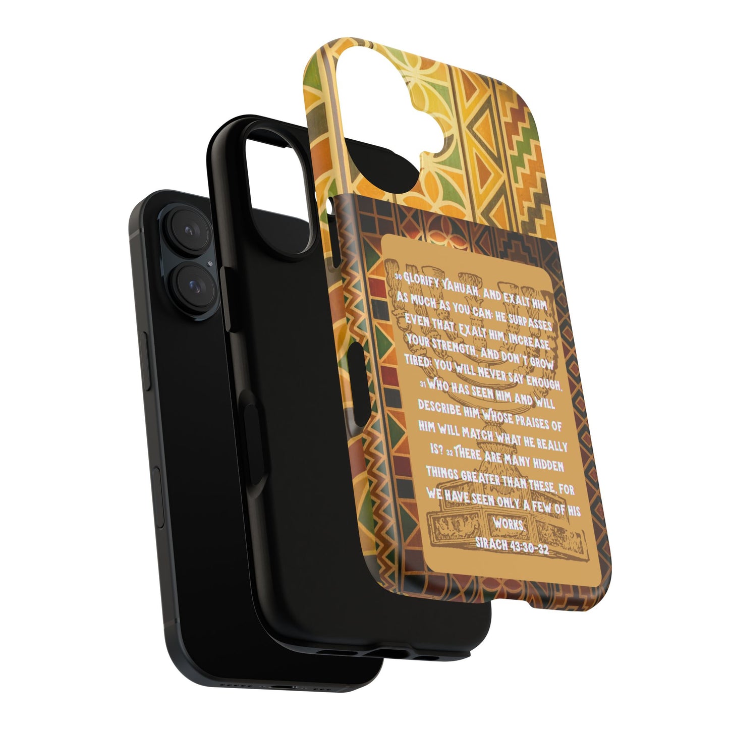 Exalt Yahuah - Sirach Phone Case - Tough Cases  - Apocryphal Collection