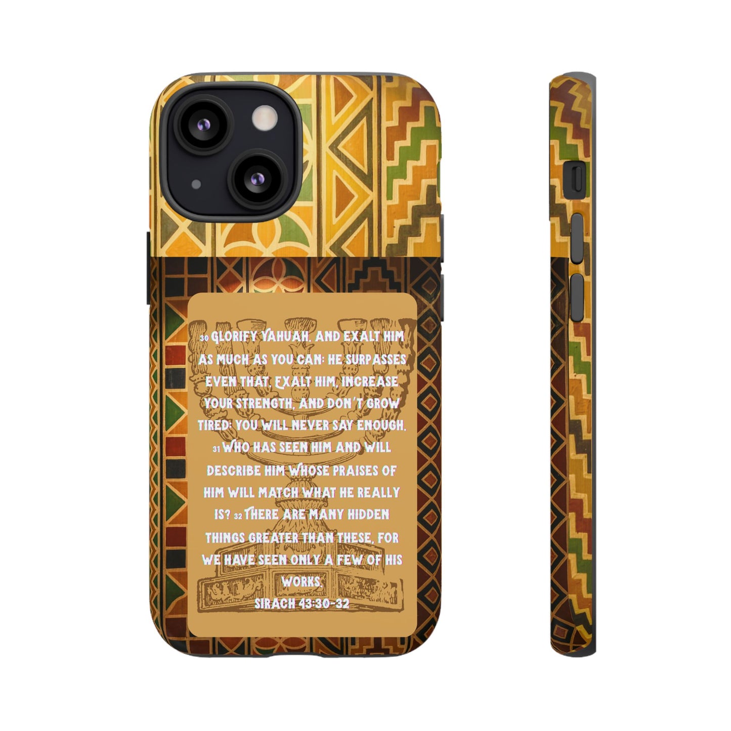 Exalt Yahuah - Sirach Phone Case - Tough Cases  - Apocryphal Collection
