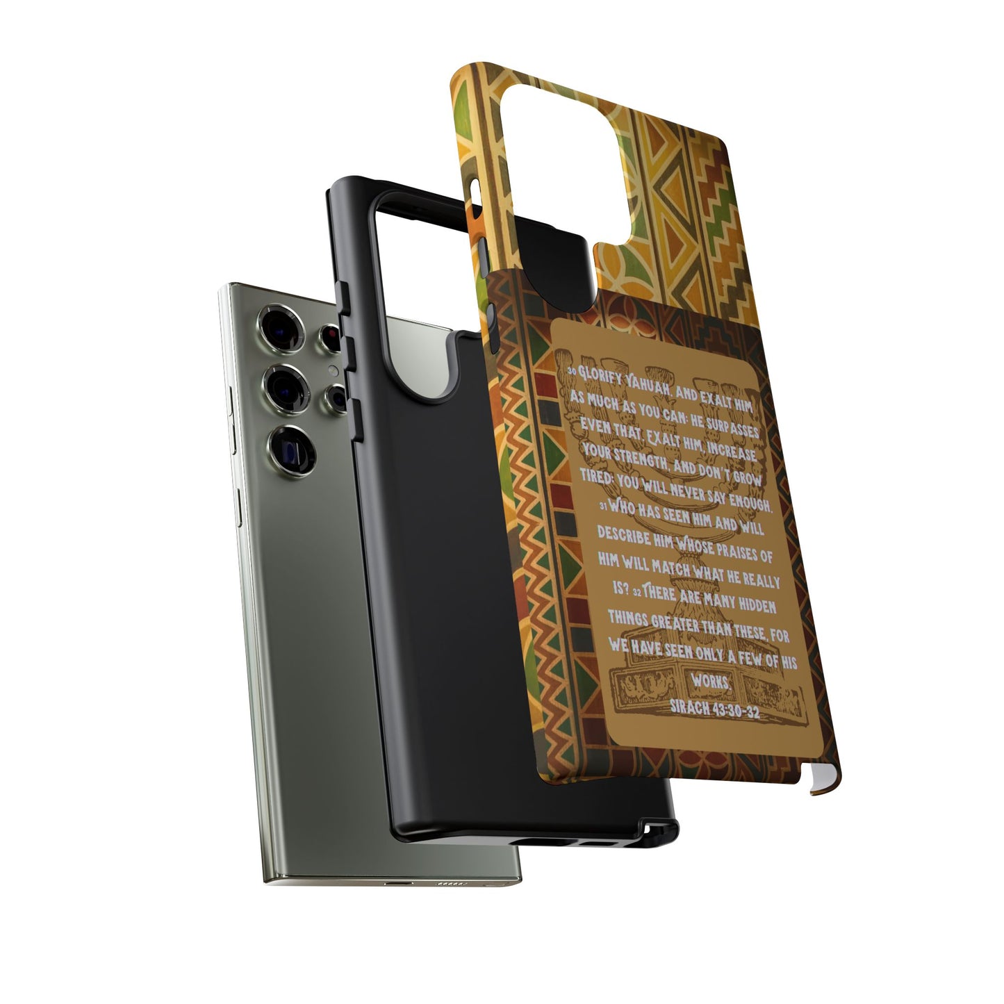 Exalt Yahuah - Sirach Phone Case - Tough Cases  - Apocryphal Collection