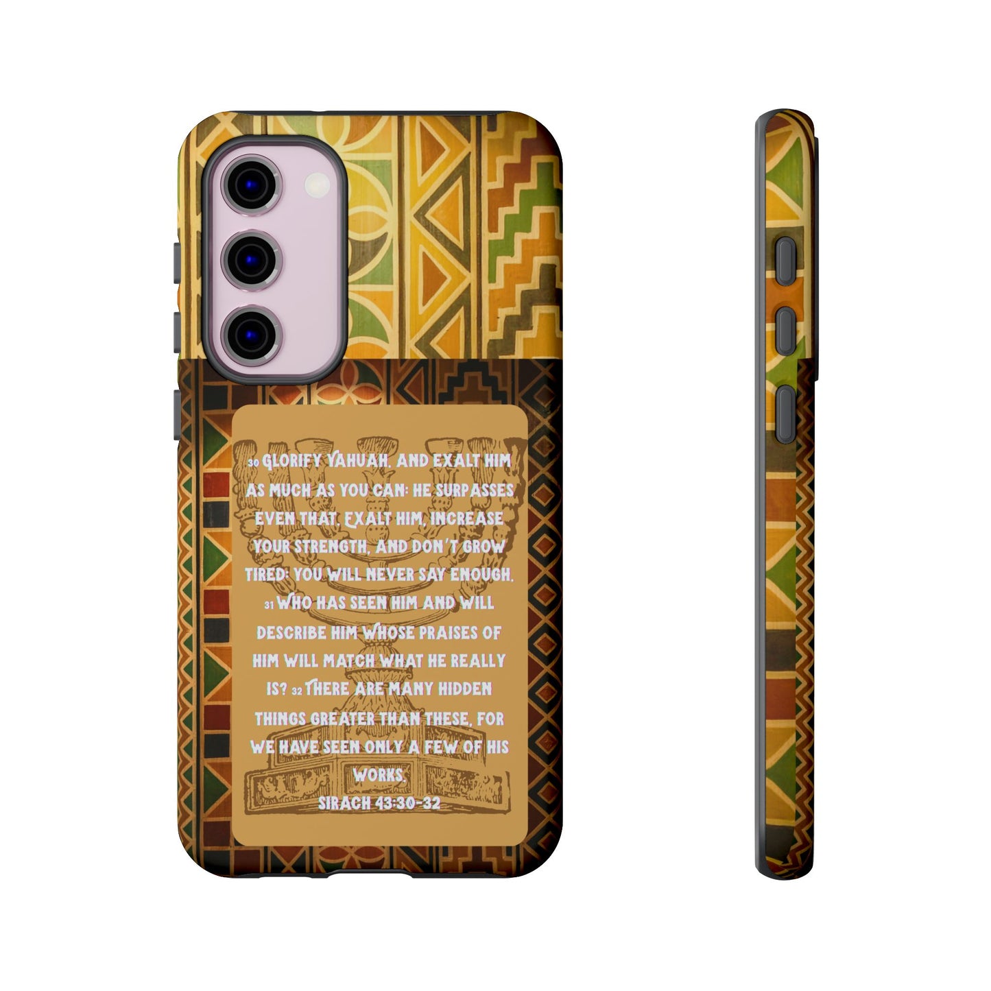 Exalt Yahuah - Sirach Phone Case - Tough Cases  - Apocryphal Collection