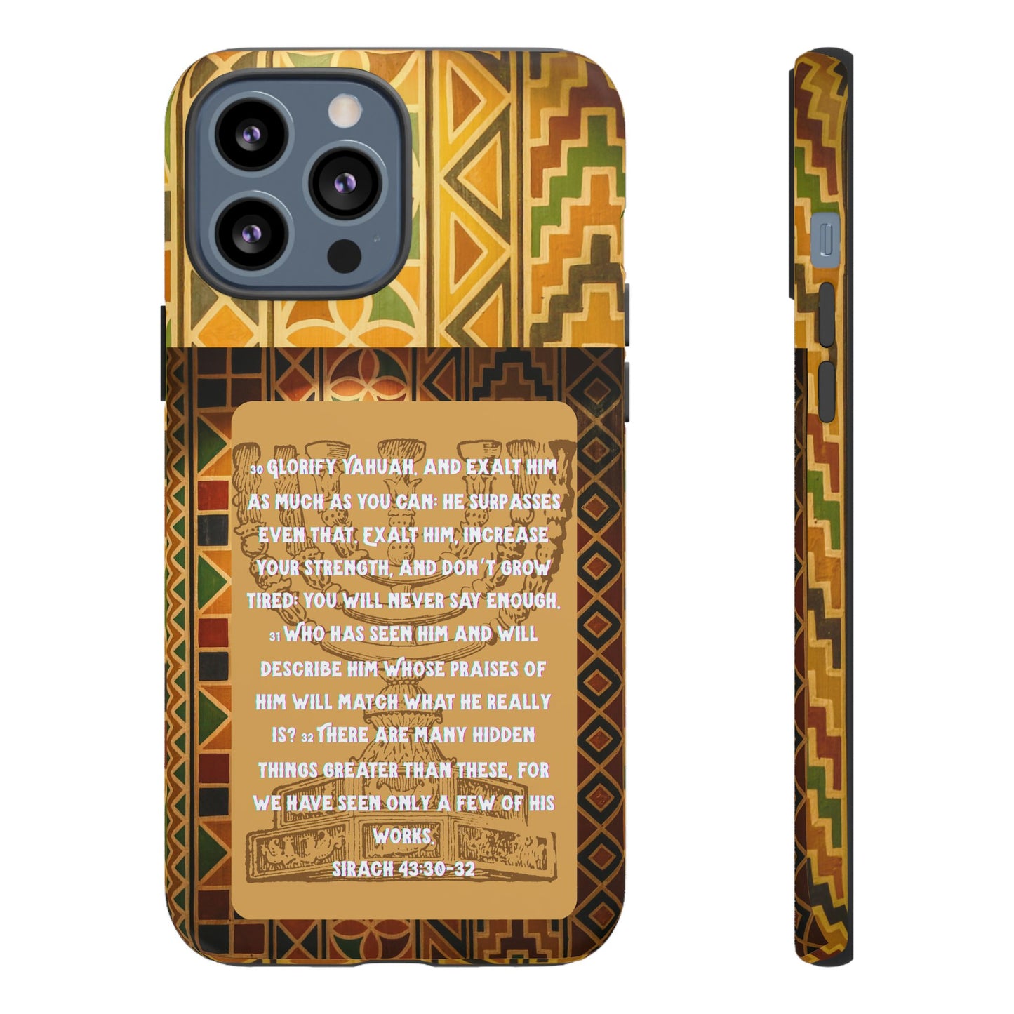 Exalt Yahuah - Sirach Phone Case - Tough Cases  - Apocryphal Collection