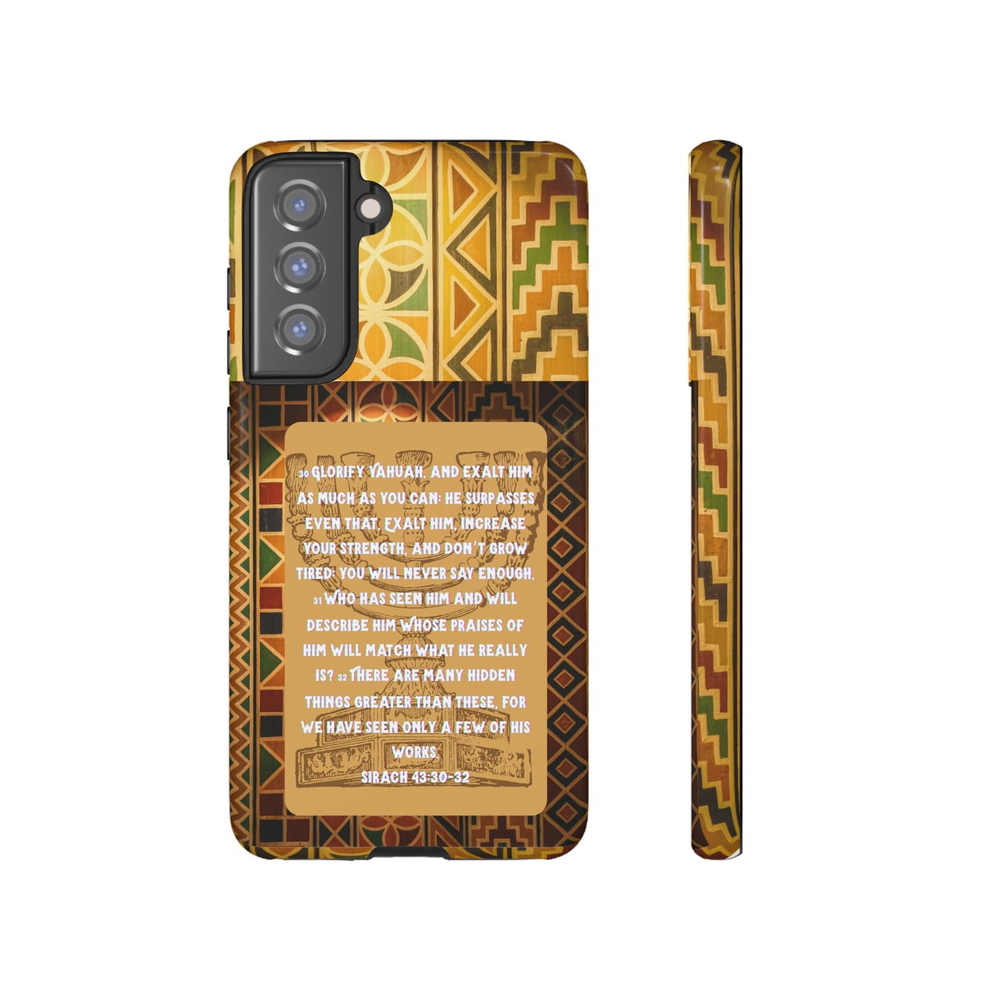 Exalt Yahuah - Sirach Phone Case - Tough Cases  - Apocryphal Collection