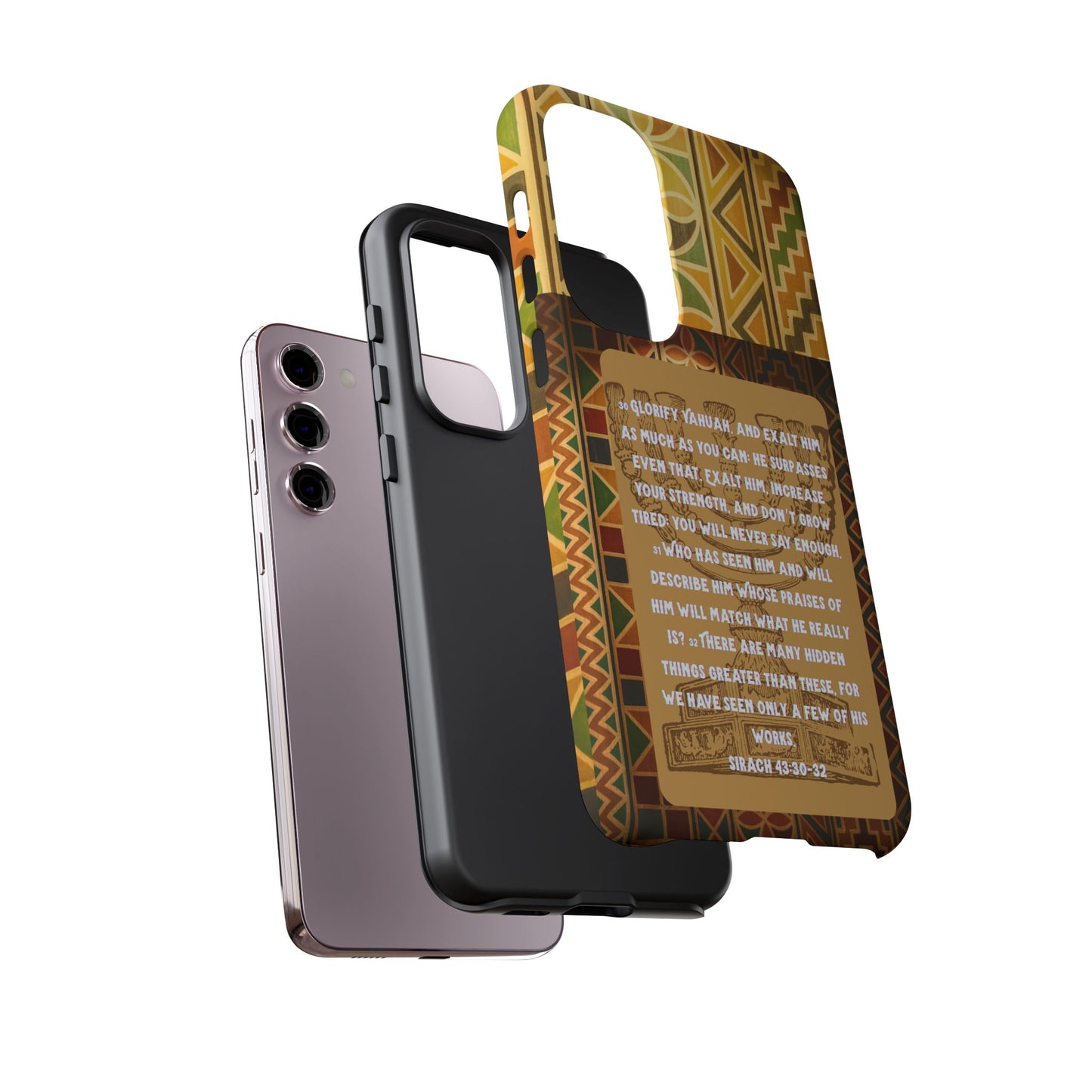 Exalt Yahuah - Sirach Phone Case - Tough Cases  - Apocryphal Collection