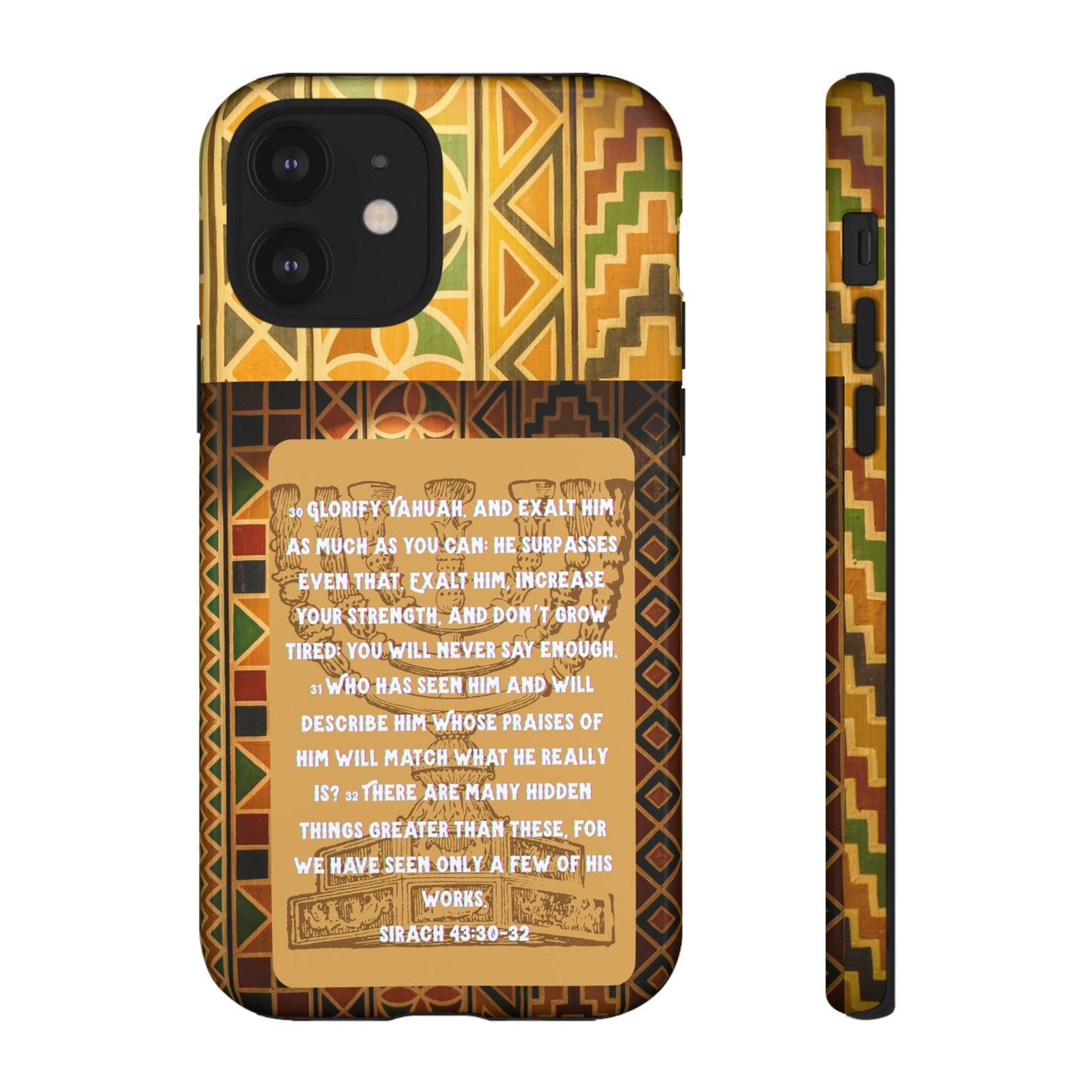 Exalt Yahuah - Sirach Phone Case - Tough Cases  - Apocryphal Collection