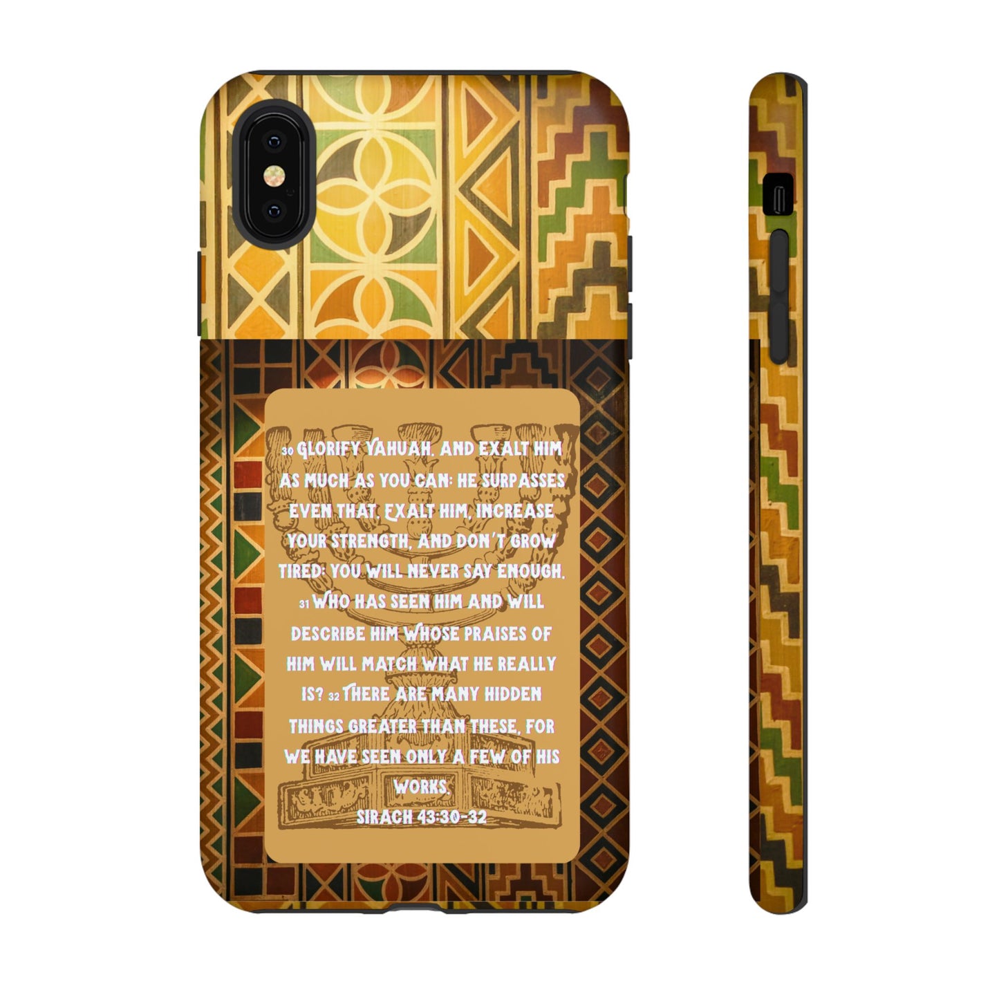 Exalt Yahuah - Sirach Phone Case - Tough Cases  - Apocryphal Collection