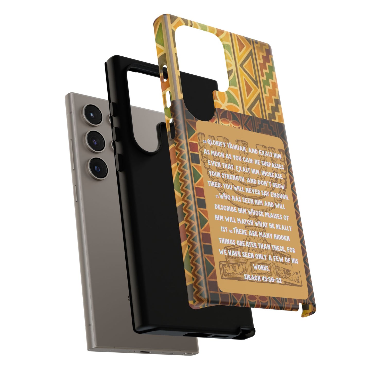 Exalt Yahuah - Sirach Phone Case - Tough Cases  - Apocryphal Collection