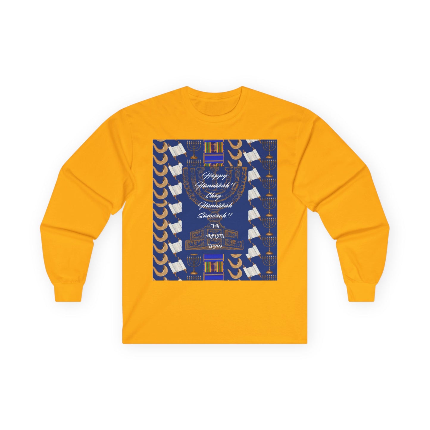“Never Forget Why We Resist” - Long Sleeve Shirt– Hanukkah Collection