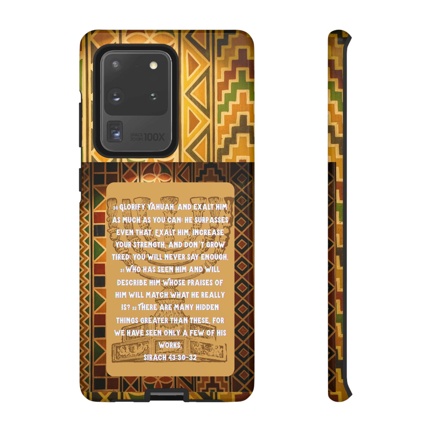 Exalt Yahuah - Sirach Phone Case - Tough Cases  - Apocryphal Collection