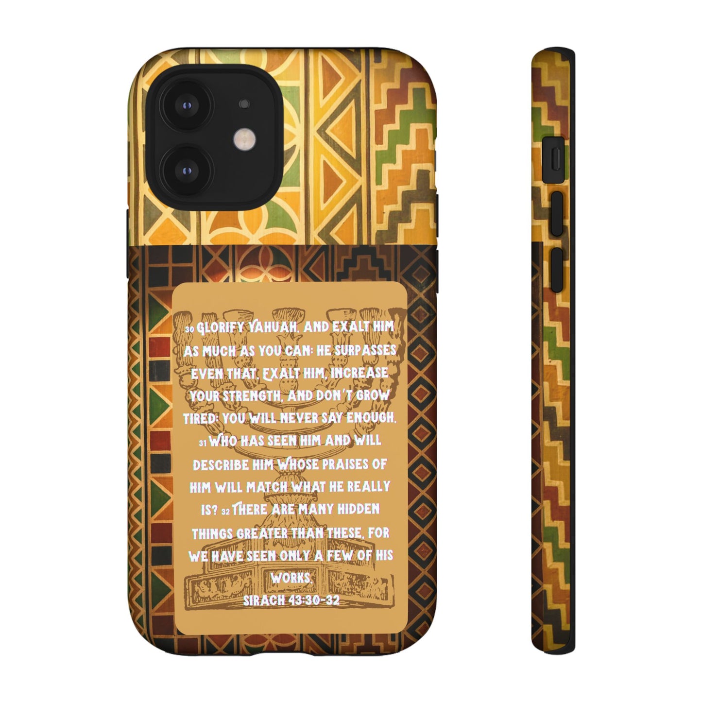 Exalt Yahuah - Sirach Phone Case - Tough Cases  - Apocryphal Collection