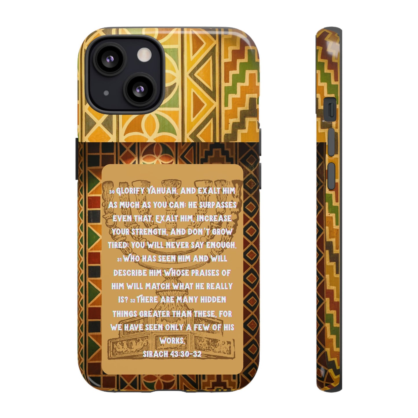 Exalt Yahuah - Sirach Phone Case - Tough Cases  - Apocryphal Collection