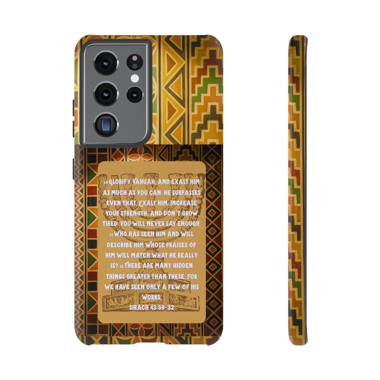Exalt Yahuah - Sirach Phone Case - Tough Cases  - Apocryphal Collection