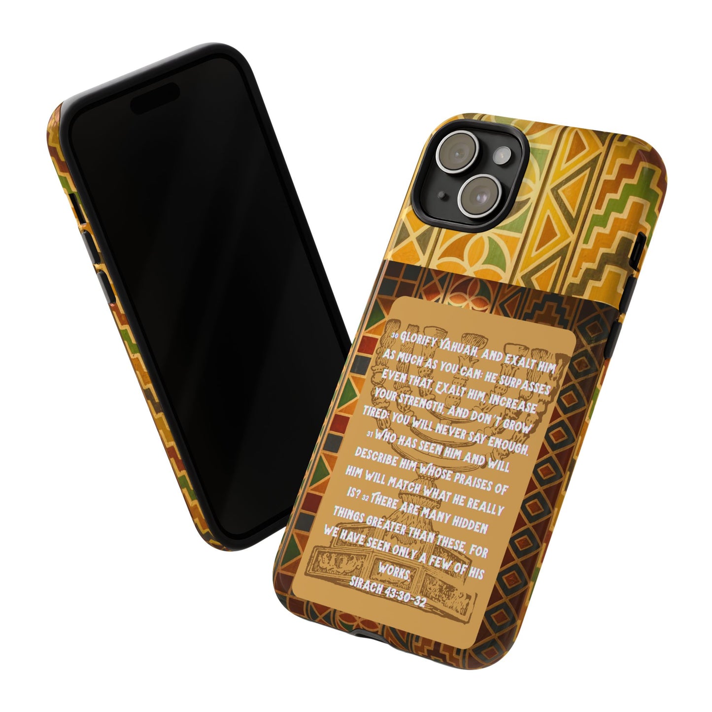 Exalt Yahuah - Sirach Phone Case - Tough Cases  - Apocryphal Collection