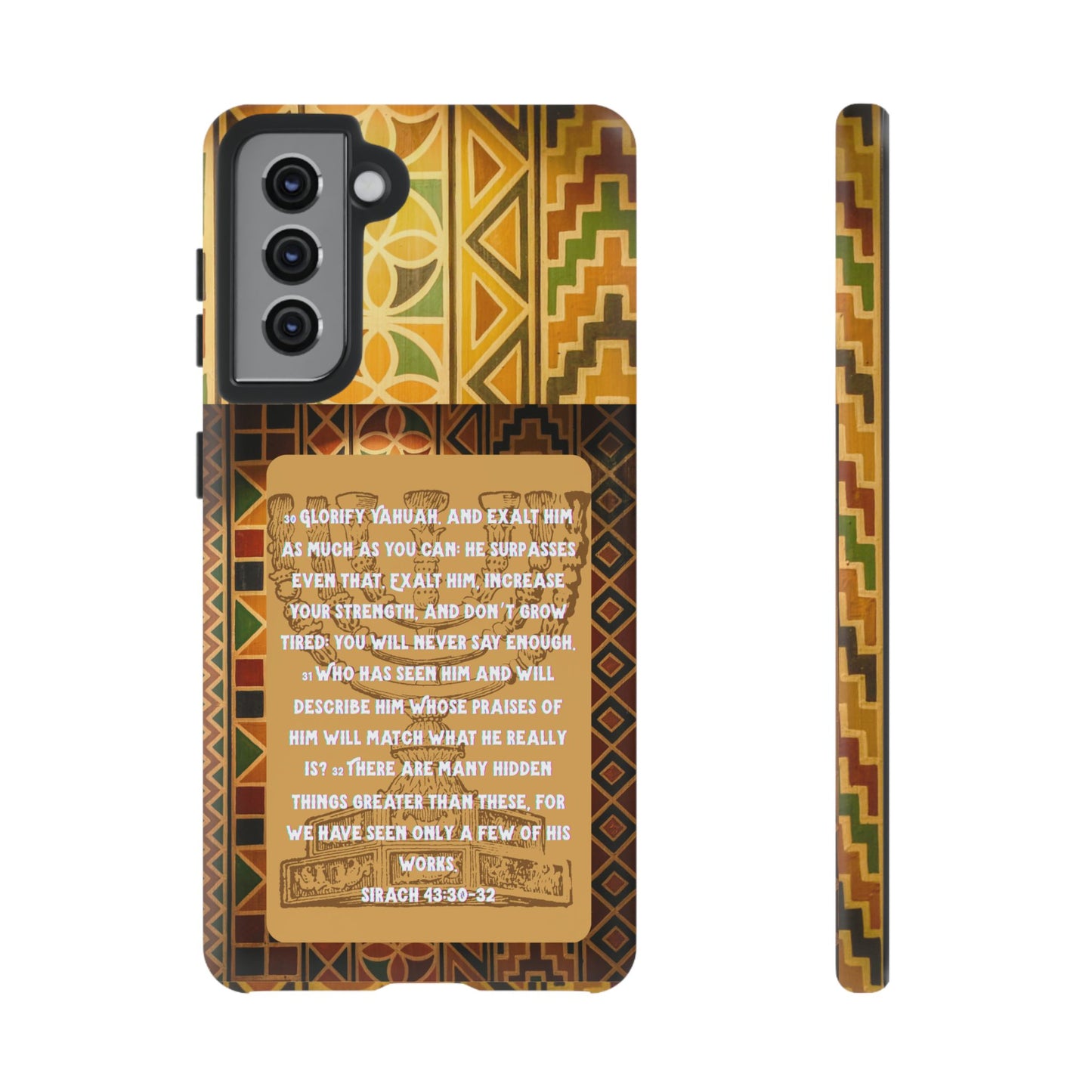 Exalt Yahuah - Sirach Phone Case - Tough Cases  - Apocryphal Collection