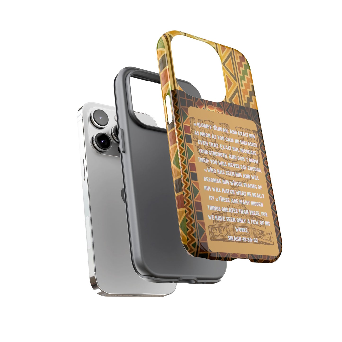 Exalt Yahuah - Sirach Phone Case - Tough Cases  - Apocryphal Collection