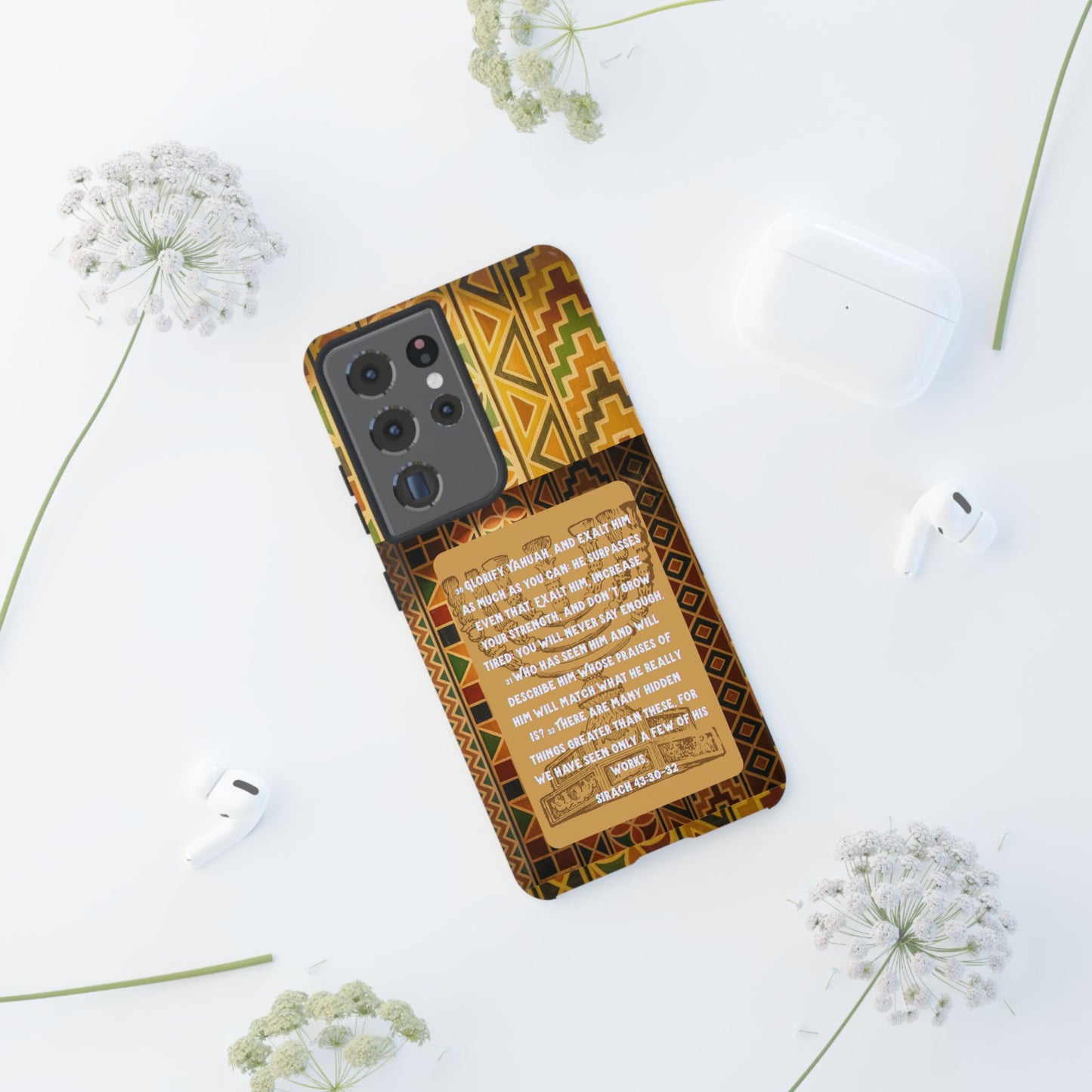 Exalt Yahuah - Sirach Phone Case - Tough Cases  - Apocryphal Collection