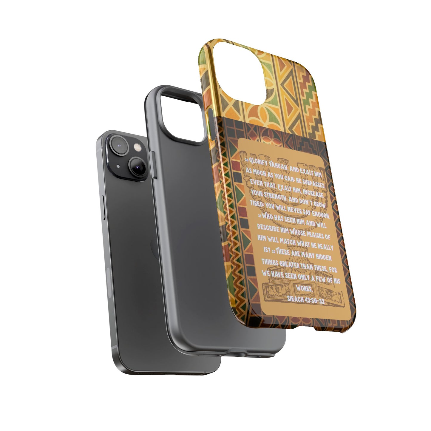 Exalt Yahuah - Sirach Phone Case - Tough Cases  - Apocryphal Collection
