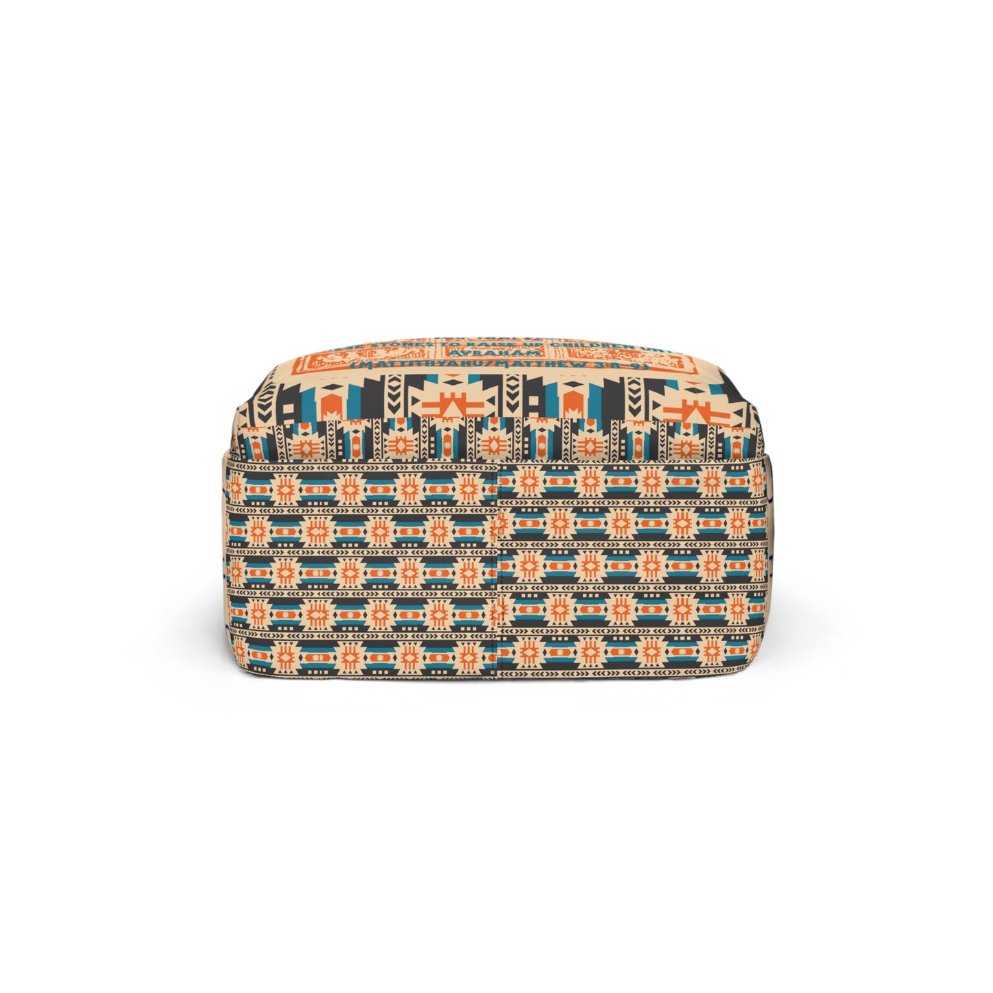 Call To Repentance - Orange Kente Unisex Classic Backpack - Scriptural Affirmations Collection