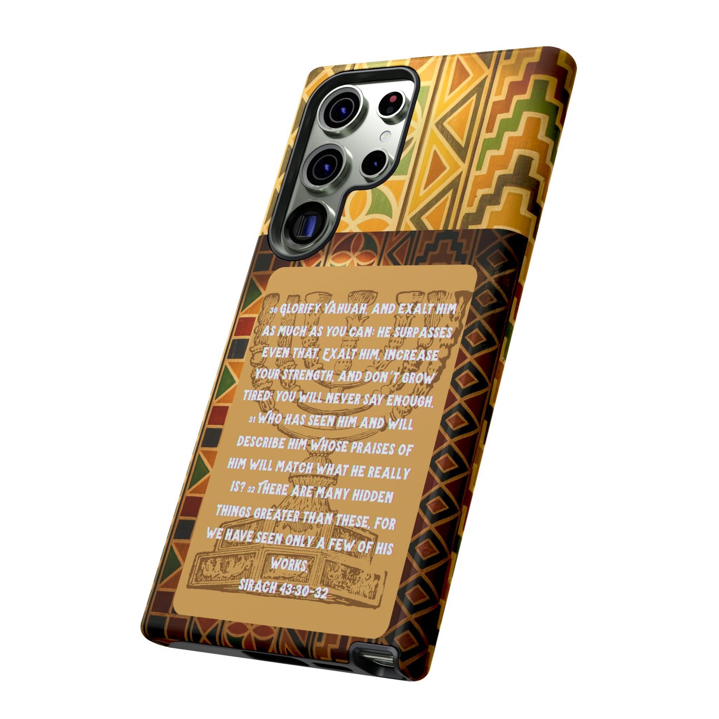 Exalt Yahuah - Sirach Phone Case - Tough Cases  - Apocryphal Collection
