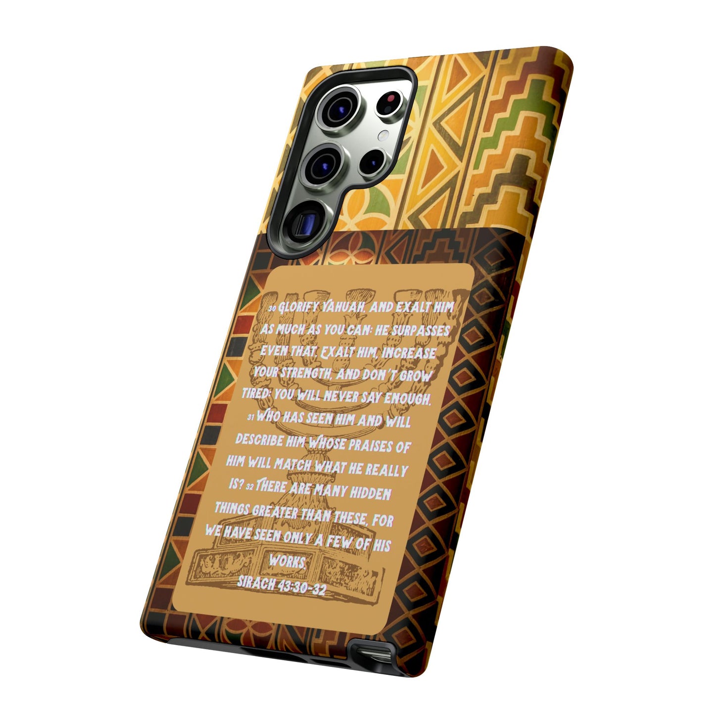 Exalt Yahuah - Sirach Phone Case - Tough Cases  - Apocryphal Collection