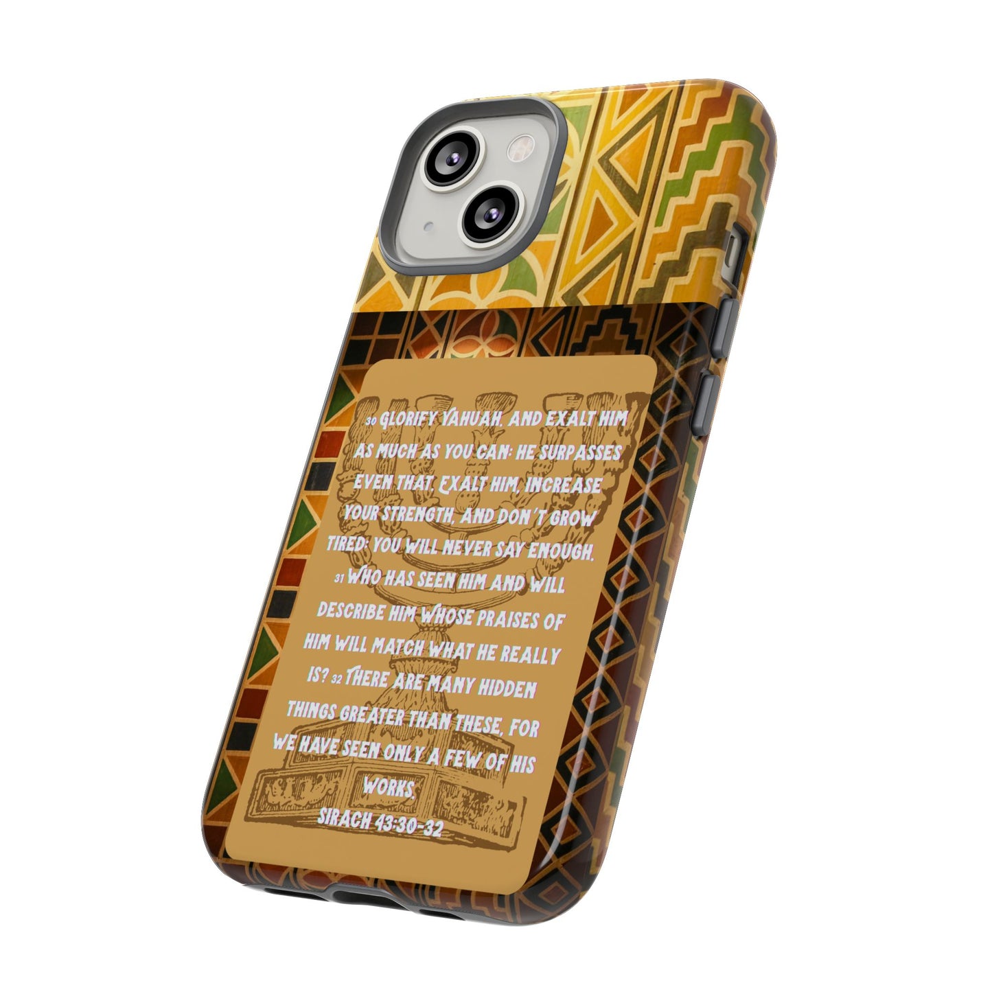 Exalt Yahuah - Sirach Phone Case - Tough Cases  - Apocryphal Collection