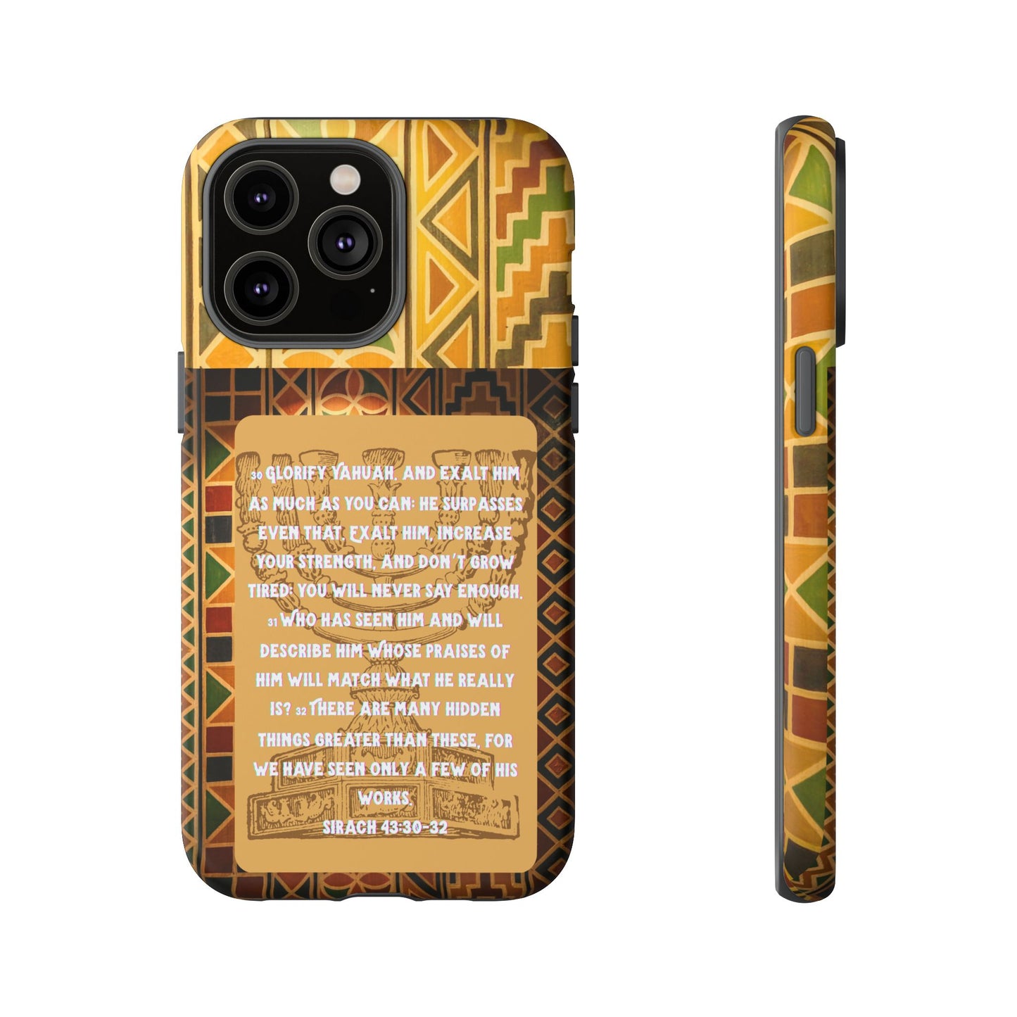 Exalt Yahuah - Sirach Phone Case - Tough Cases  - Apocryphal Collection