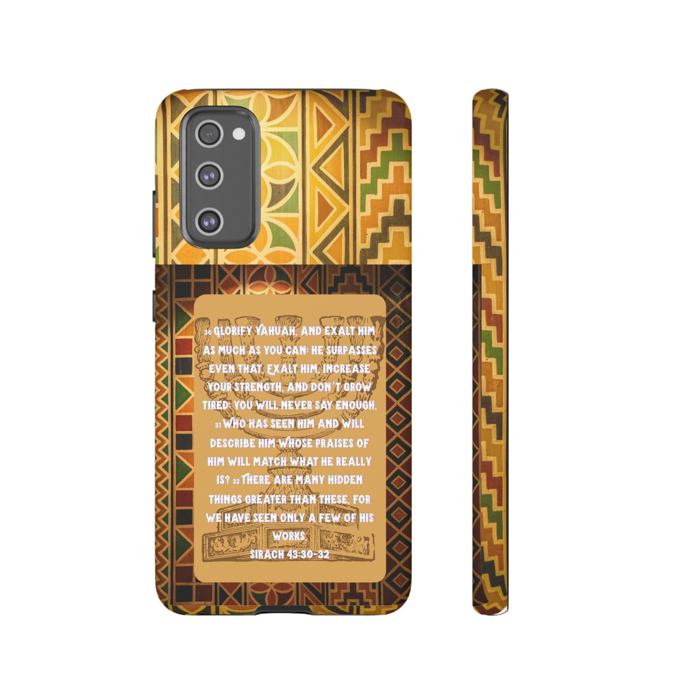 Exalt Yahuah - Sirach Phone Case - Tough Cases  - Apocryphal Collection