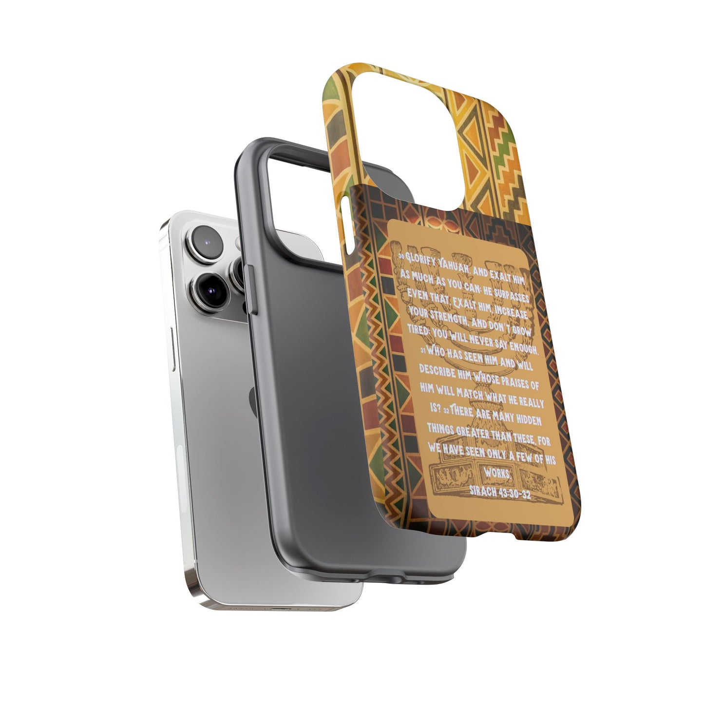Exalt Yahuah - Sirach Phone Case - Tough Cases  - Apocryphal Collection