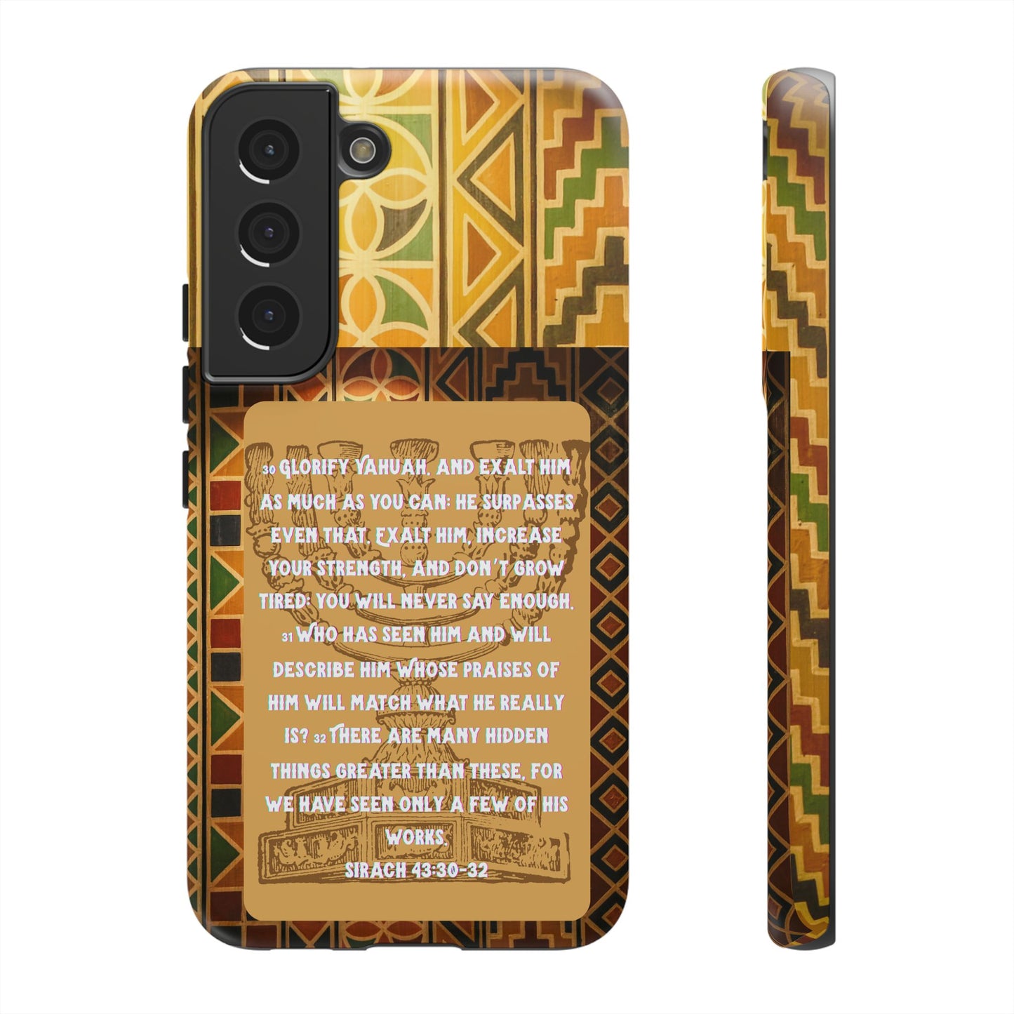 Exalt Yahuah - Sirach Phone Case - Tough Cases  - Apocryphal Collection