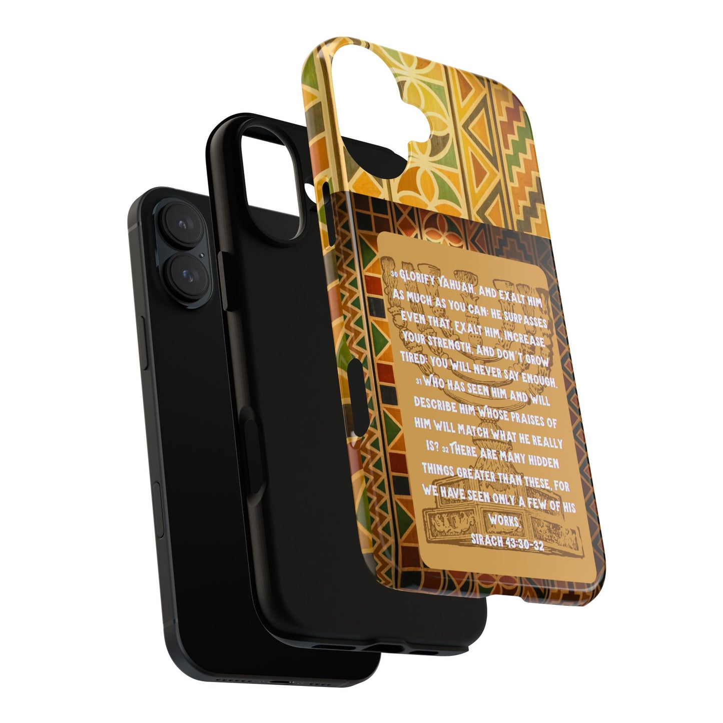 Exalt Yahuah - Sirach Phone Case - Tough Cases  - Apocryphal Collection