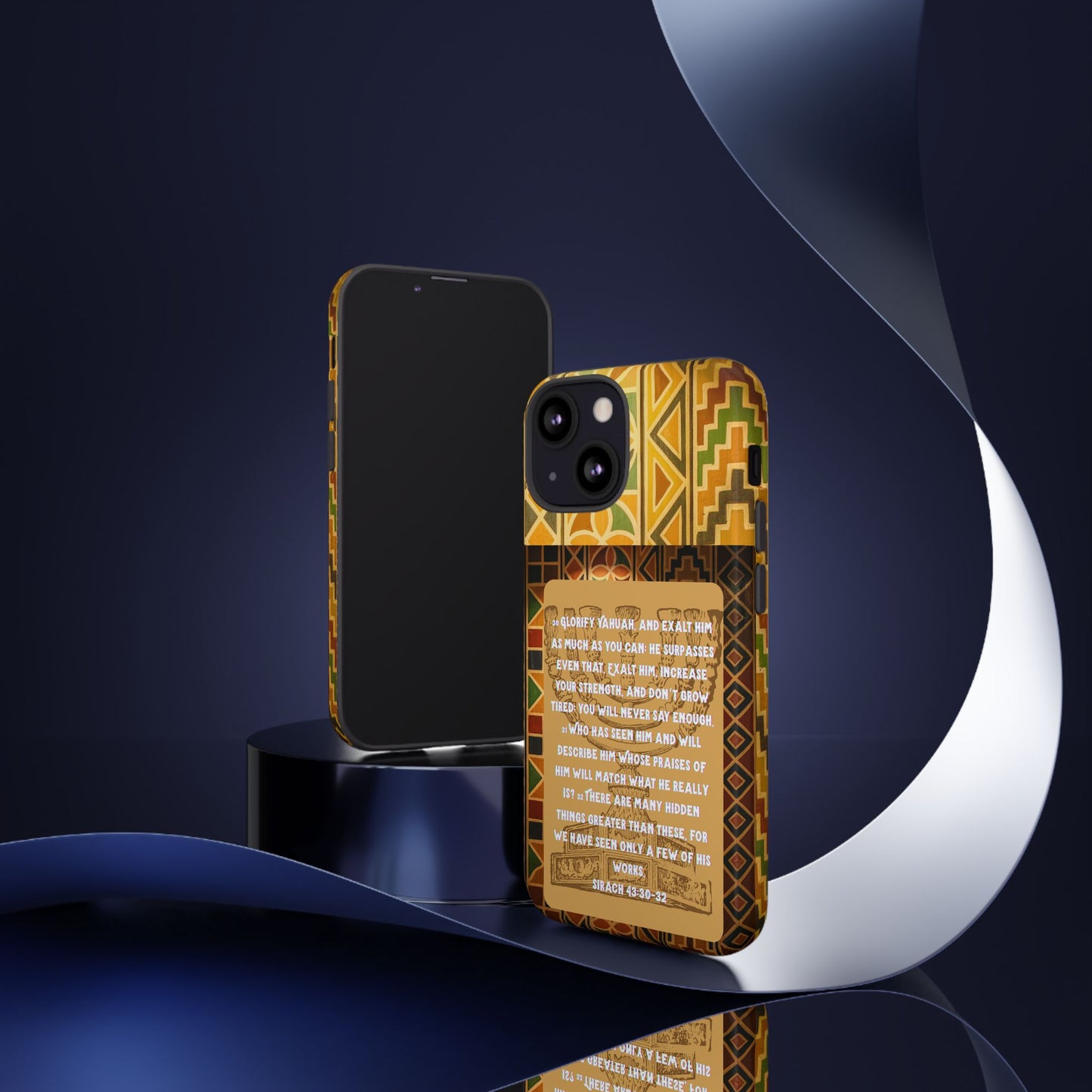 Exalt Yahuah - Sirach Phone Case - Tough Cases  - Apocryphal Collection