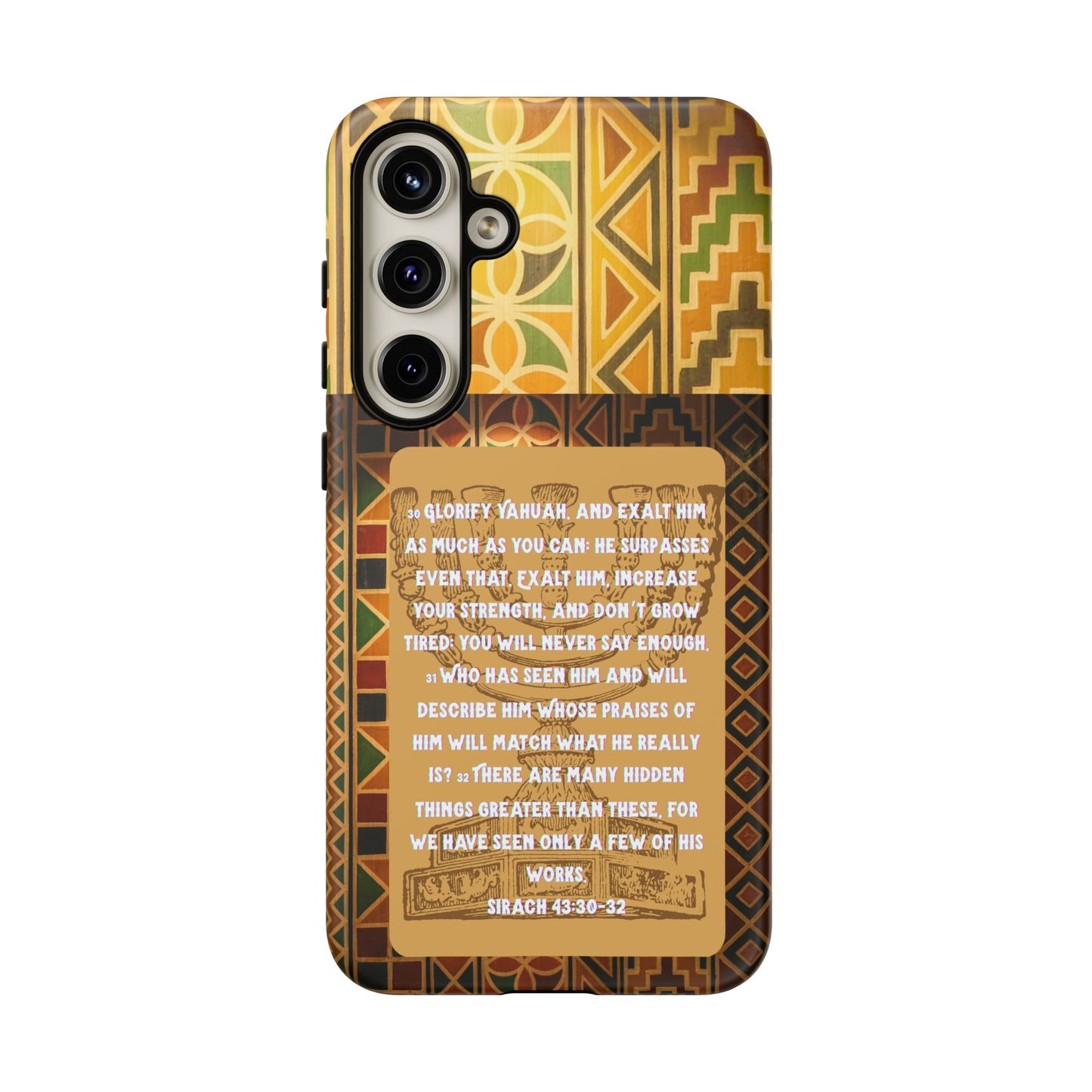Exalt Yahuah - Sirach Phone Case - Tough Cases  - Apocryphal Collection