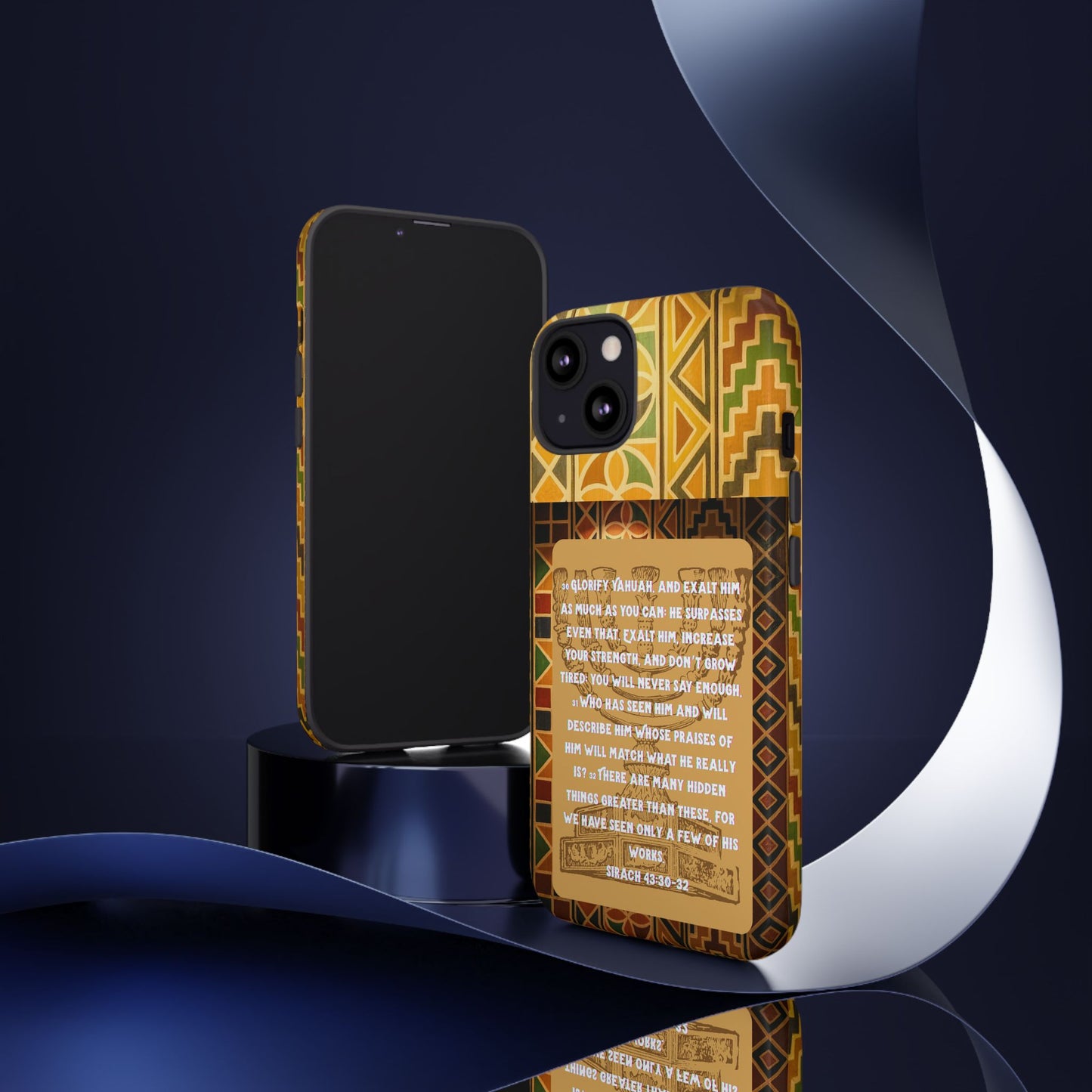 Exalt Yahuah - Sirach Phone Case - Tough Cases  - Apocryphal Collection