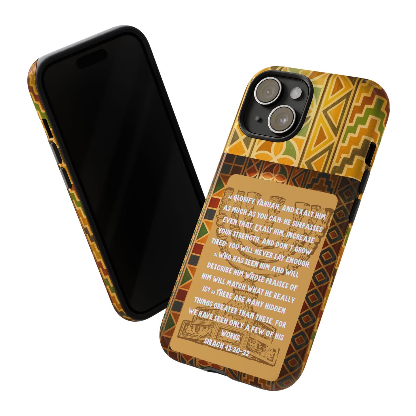 Exalt Yahuah - Sirach Phone Case - Tough Cases  - Apocryphal Collection