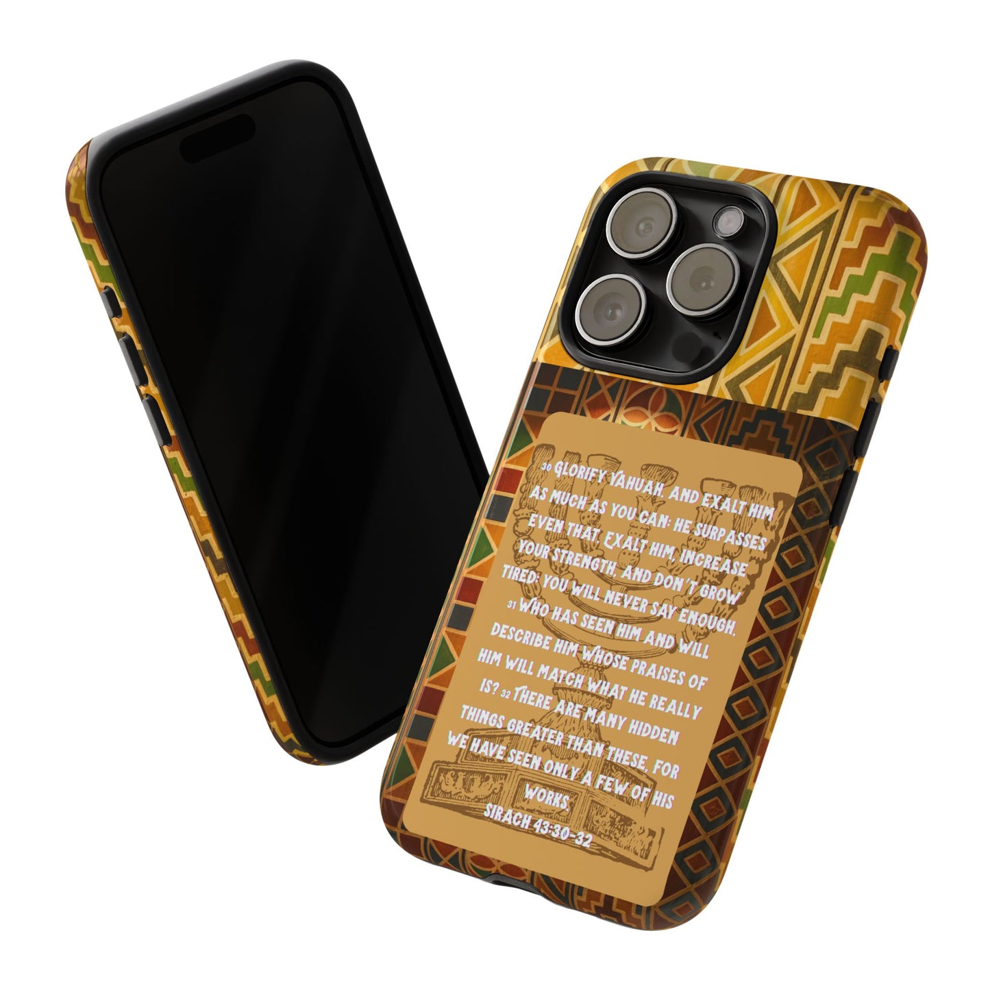 Exalt Yahuah - Sirach Phone Case - Tough Cases  - Apocryphal Collection